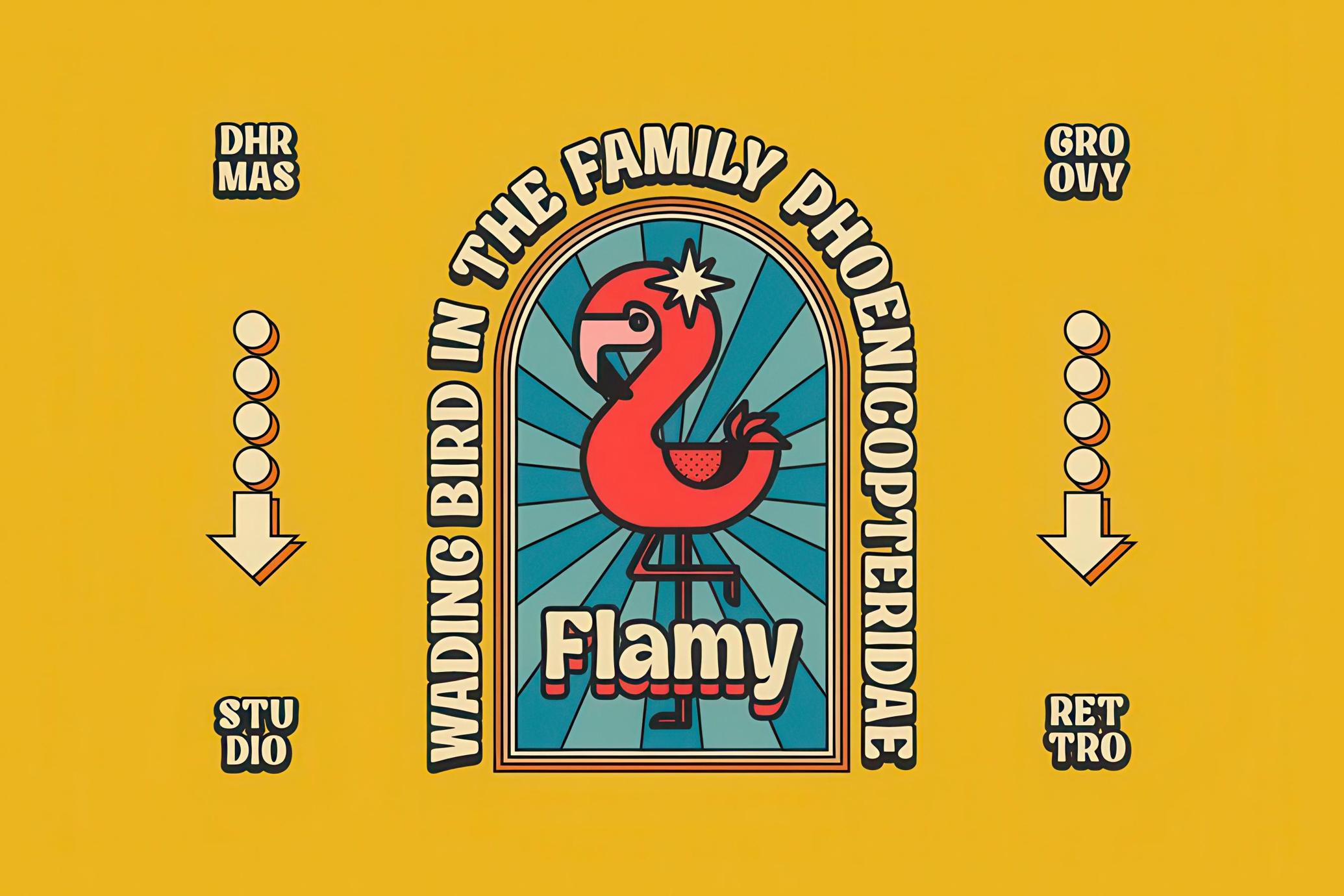 Kelpo - Groovy Retro Typeface