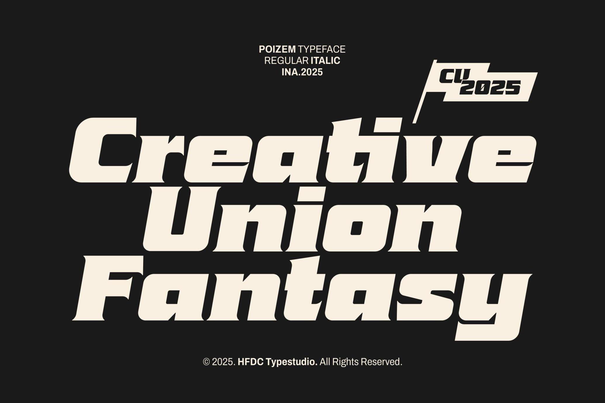 Poizem Serif Typeface