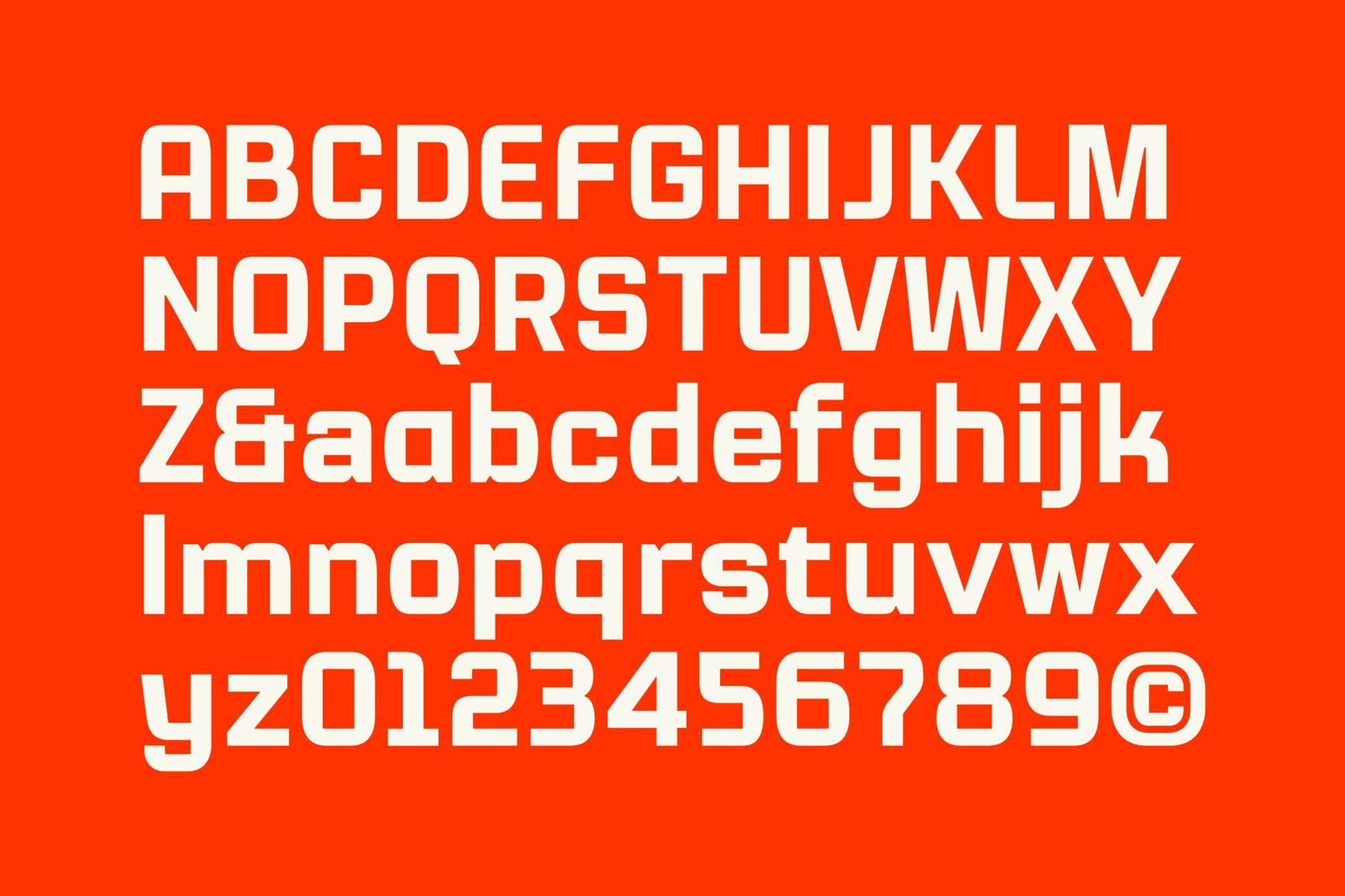 Logisme Futuristic Typeface