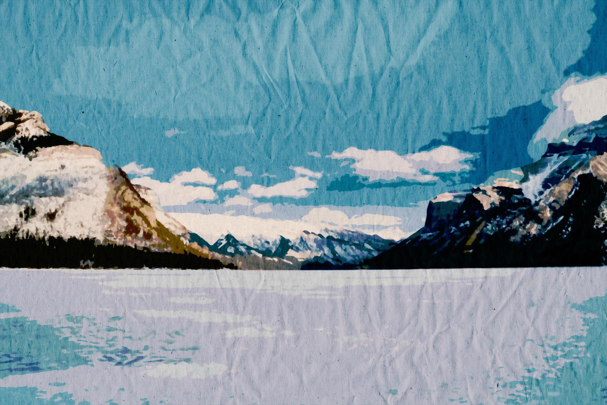 Vintage Landscape Photo Effect