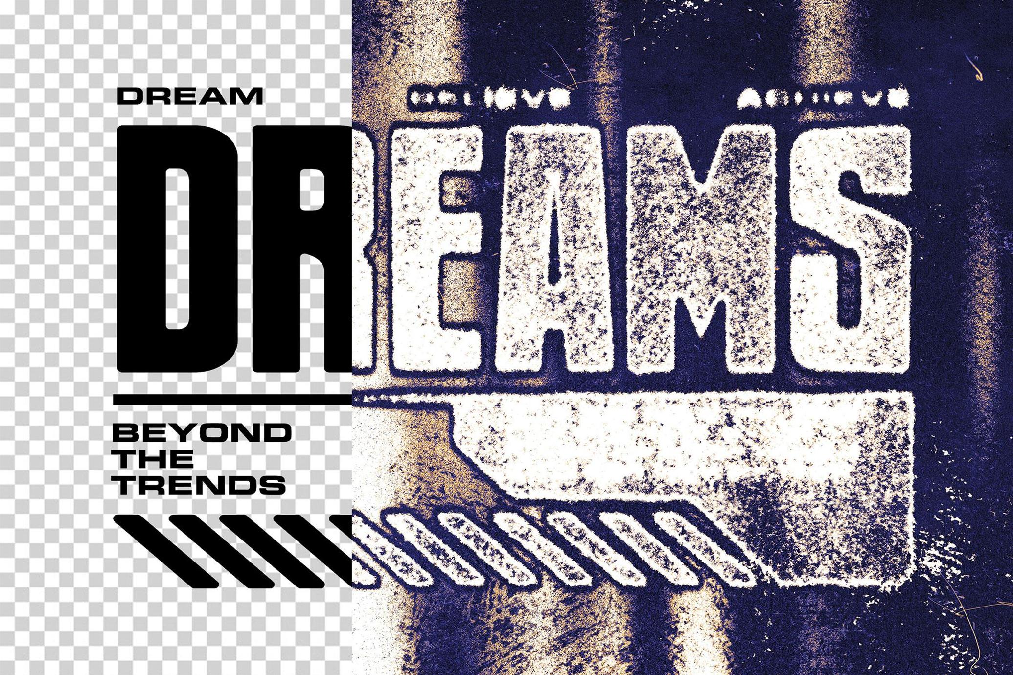 Messy Grunge Text Effect