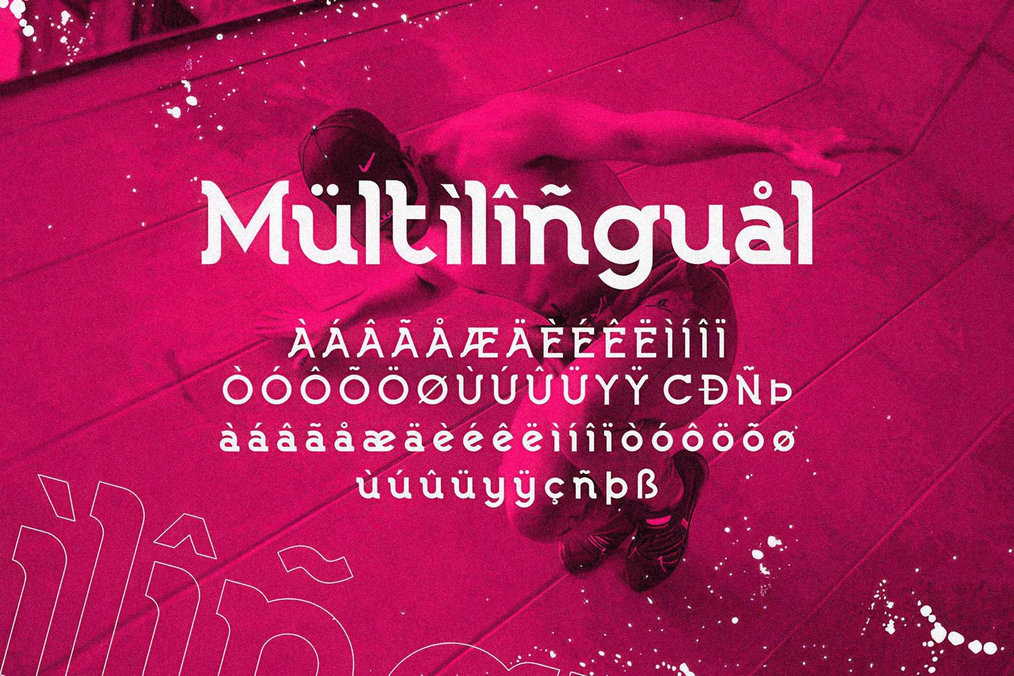 Lebron Slab - Modern Slab Font