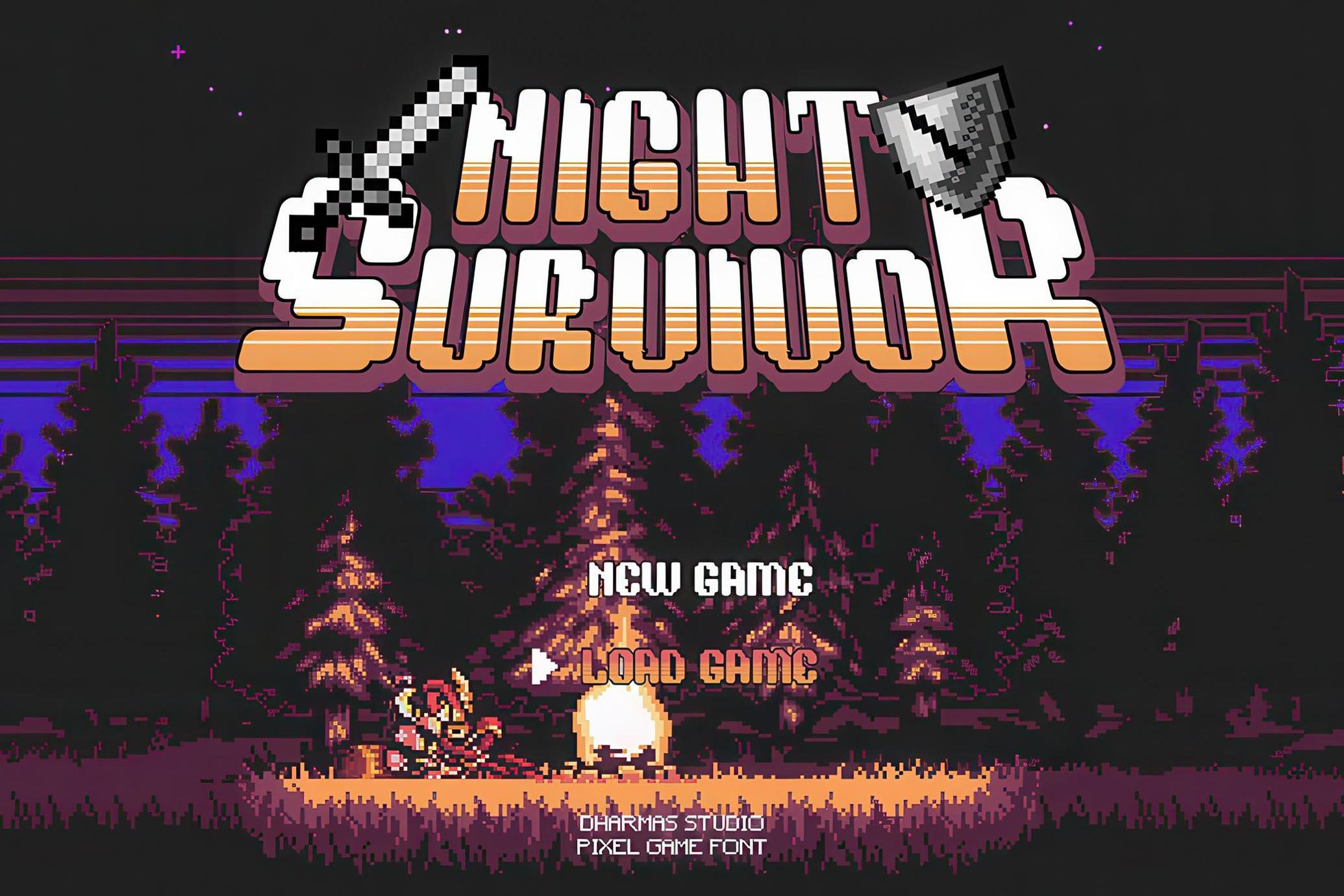 Game Paused - Pixel Game Family
