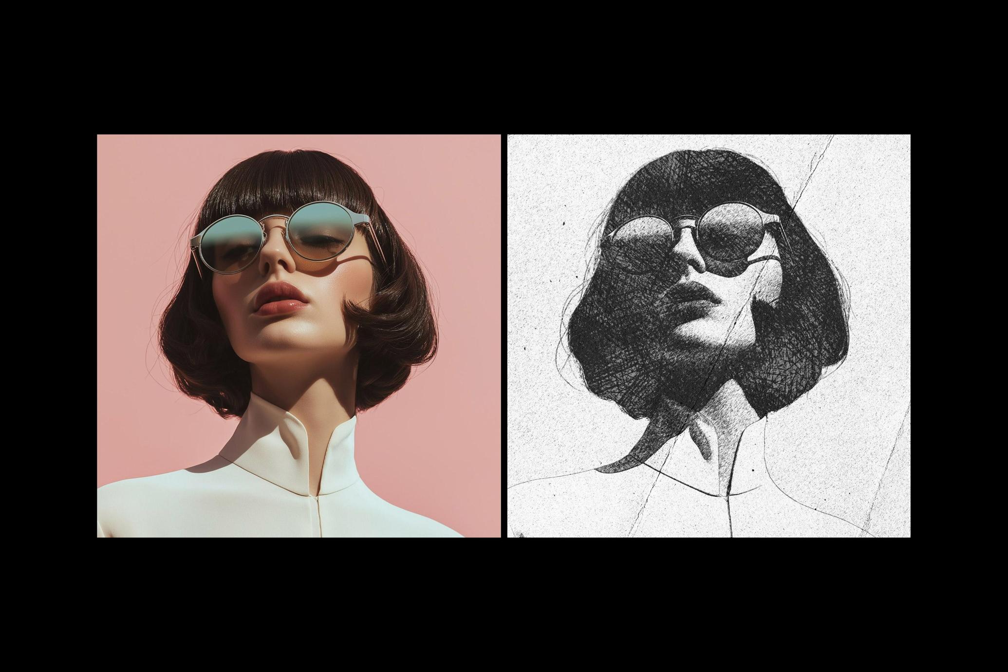 Pen Drawing Photo Effect