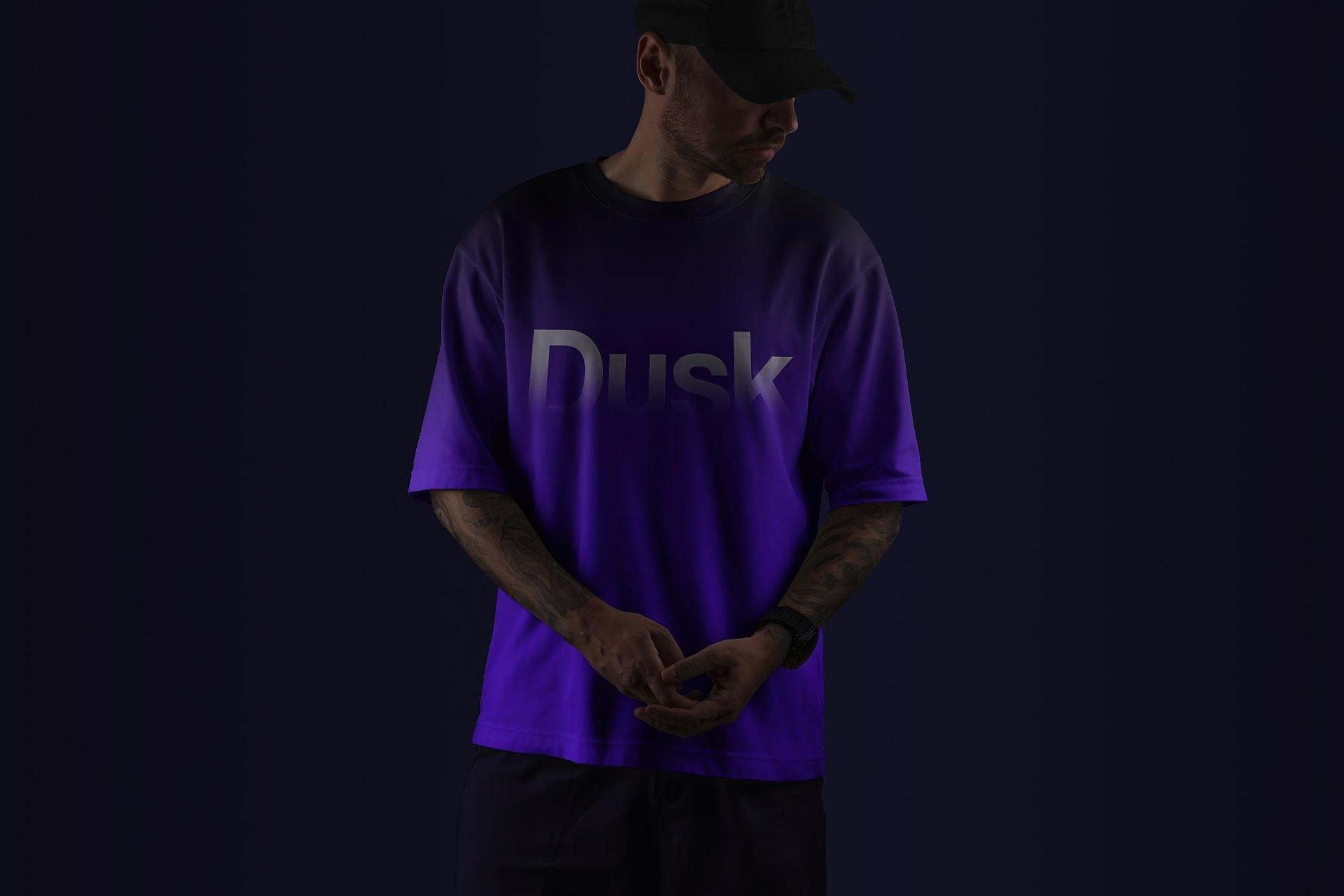 DUSK Studio Light T-Shirt Mockup