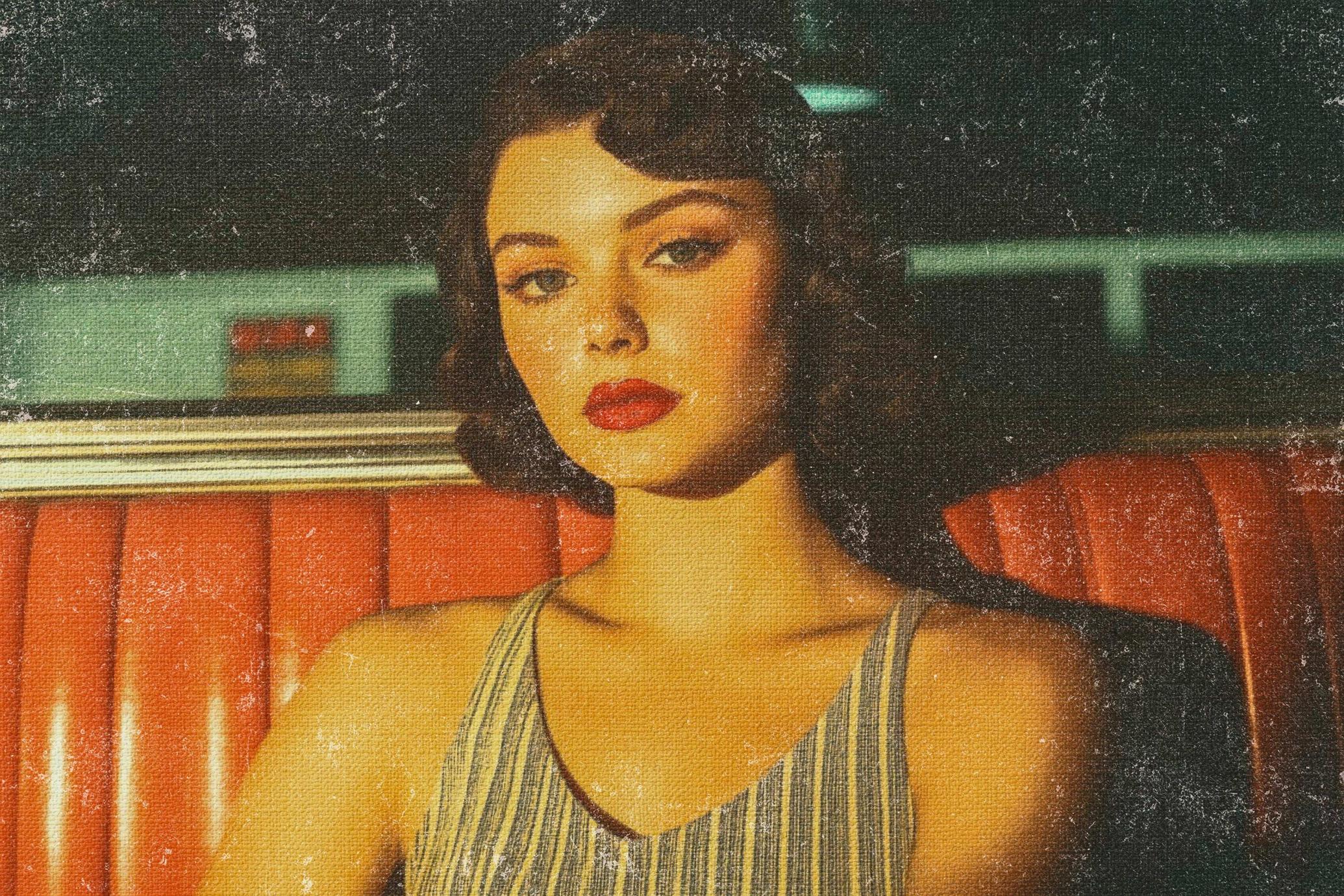 Worn Old Book Photo Effect