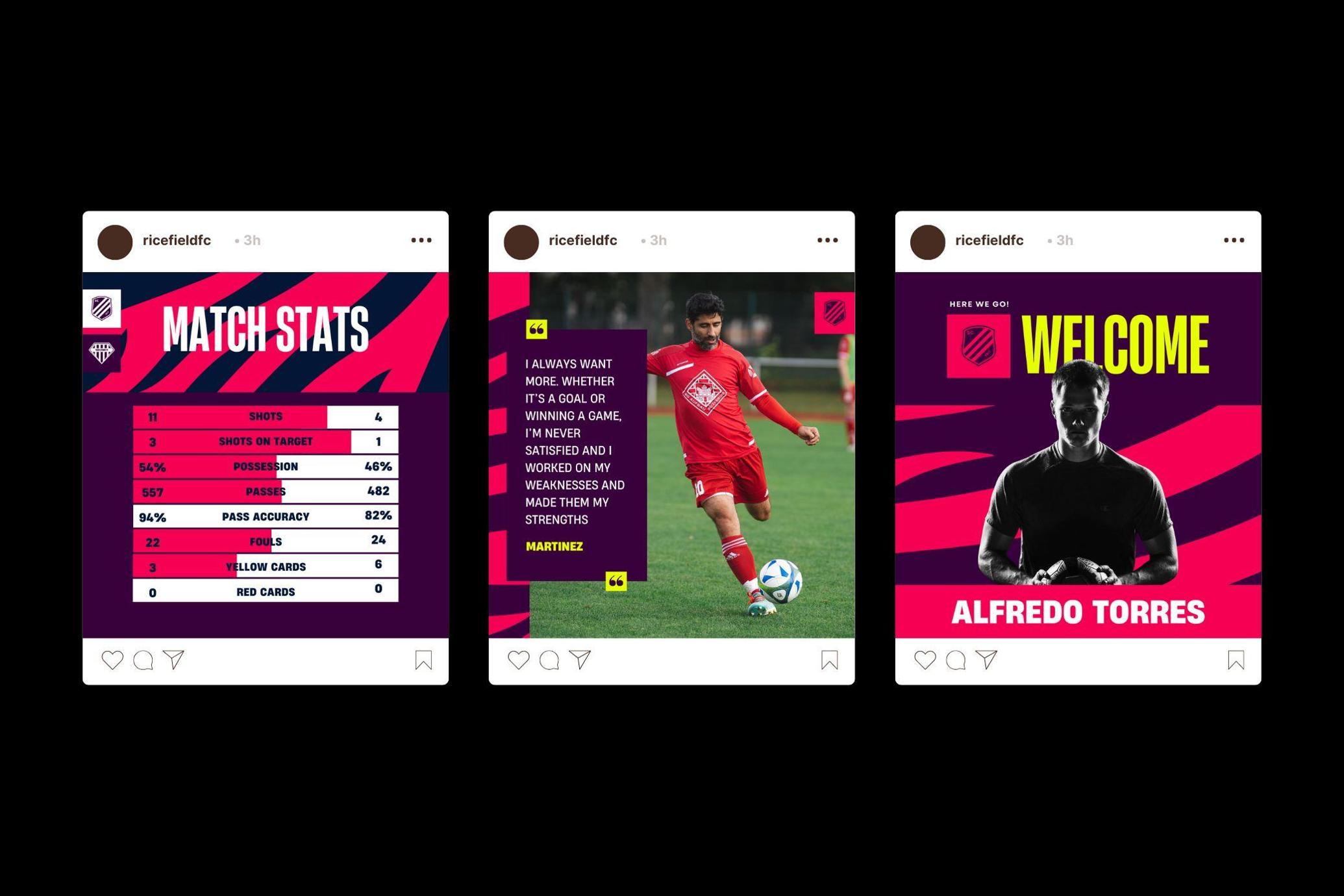Football Matchday Canva Template