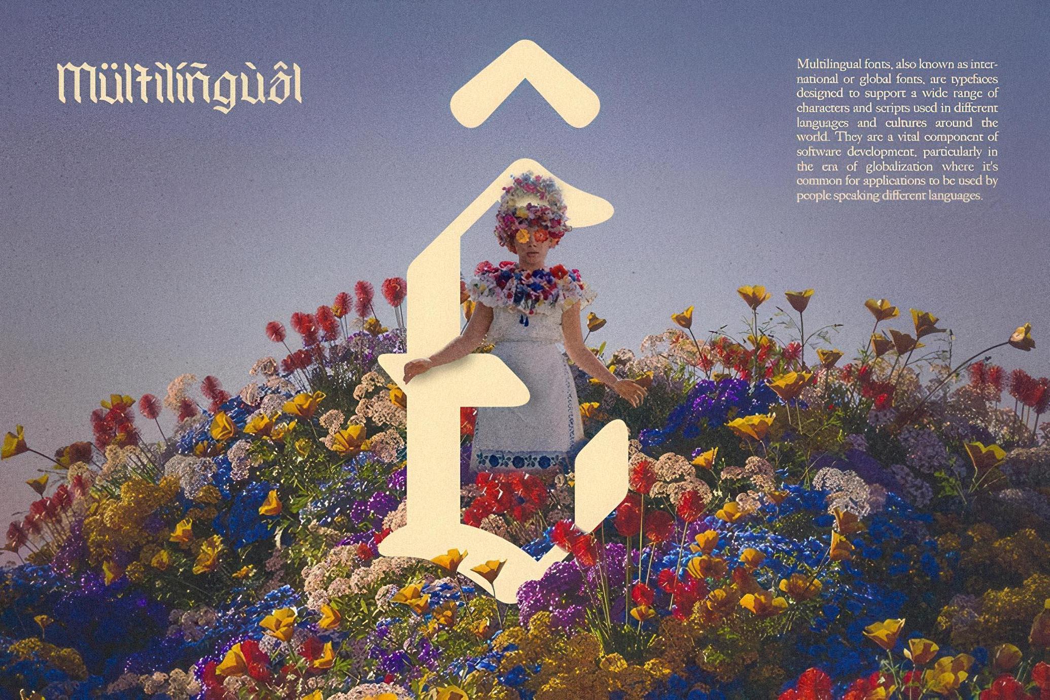Hyacinth - Modern Blackletter Font