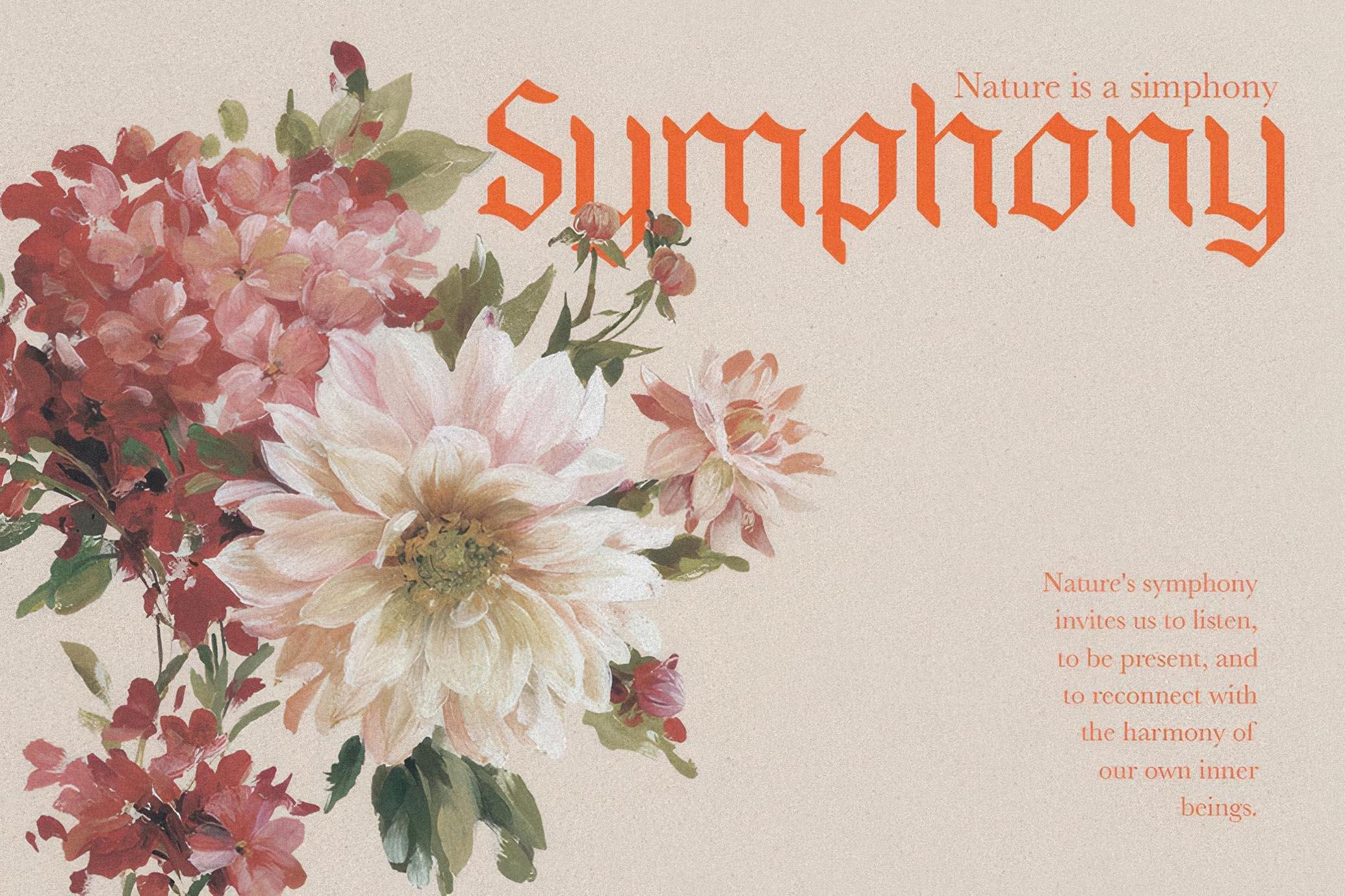 Hyacinth - Modern Blackletter Font