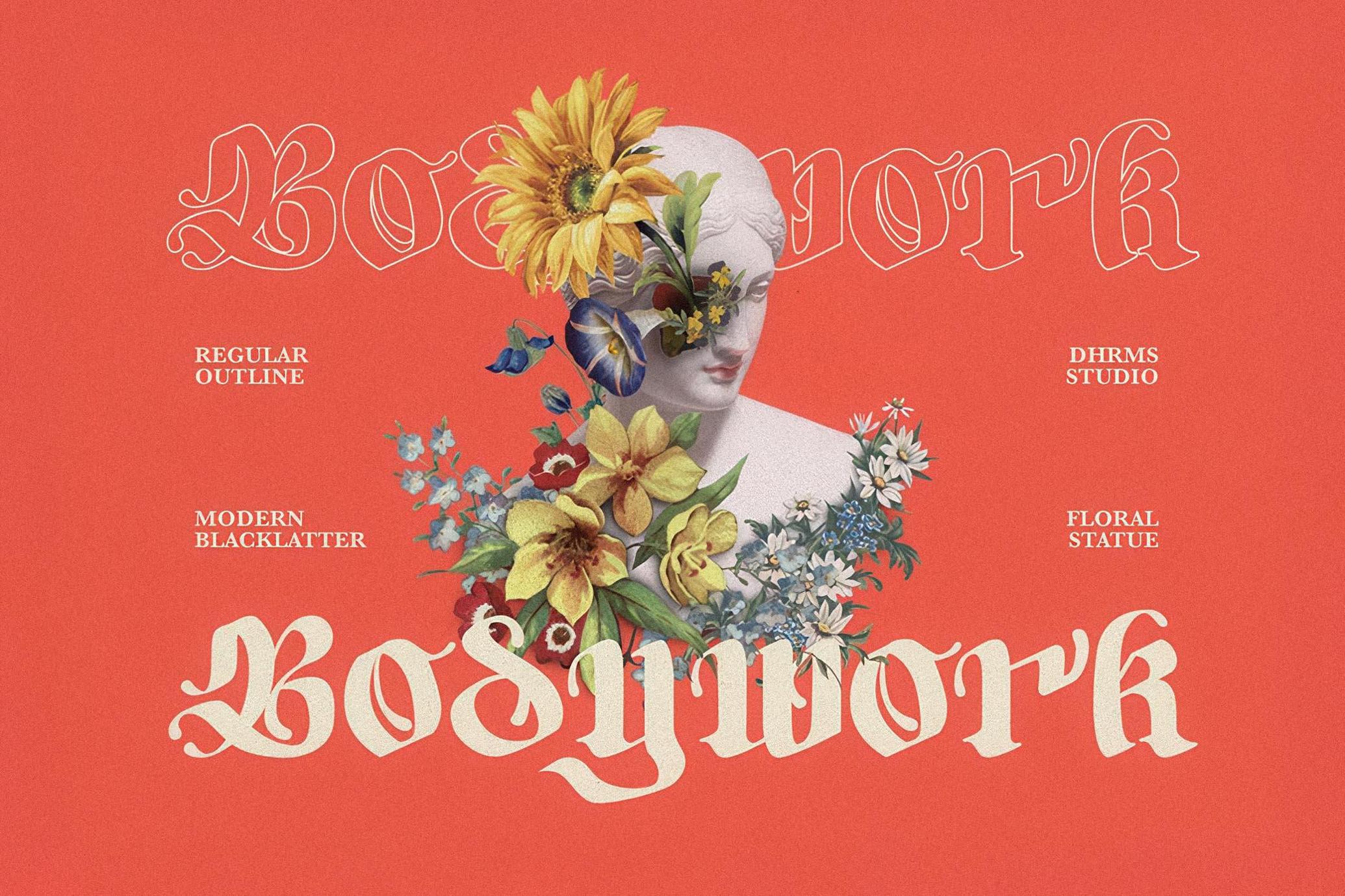 Bodywork - Modern Blackletter