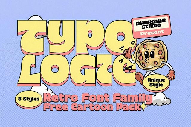 Typologic - Cartoon Family + Assets