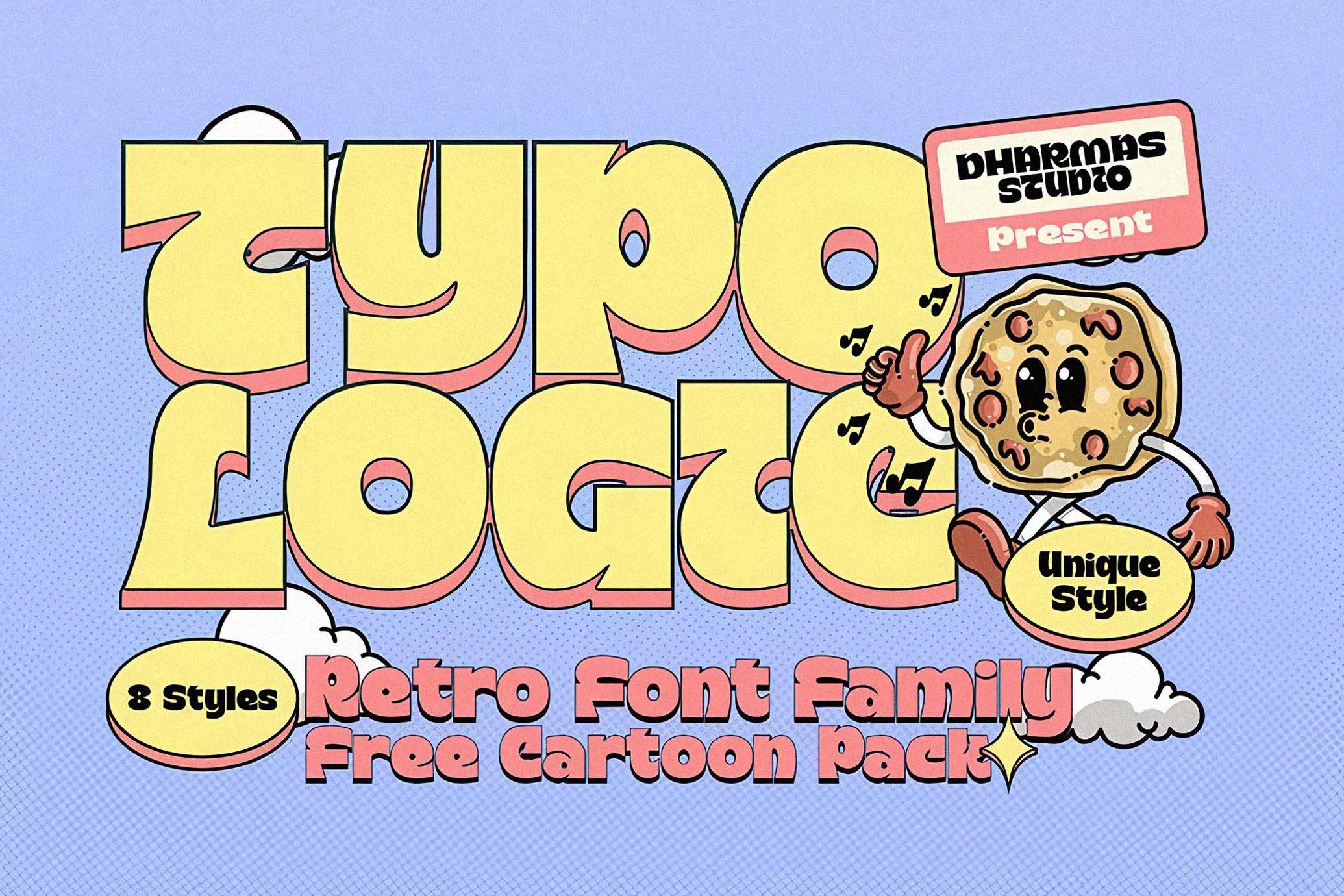Typologic - Cartoon Family + Assets