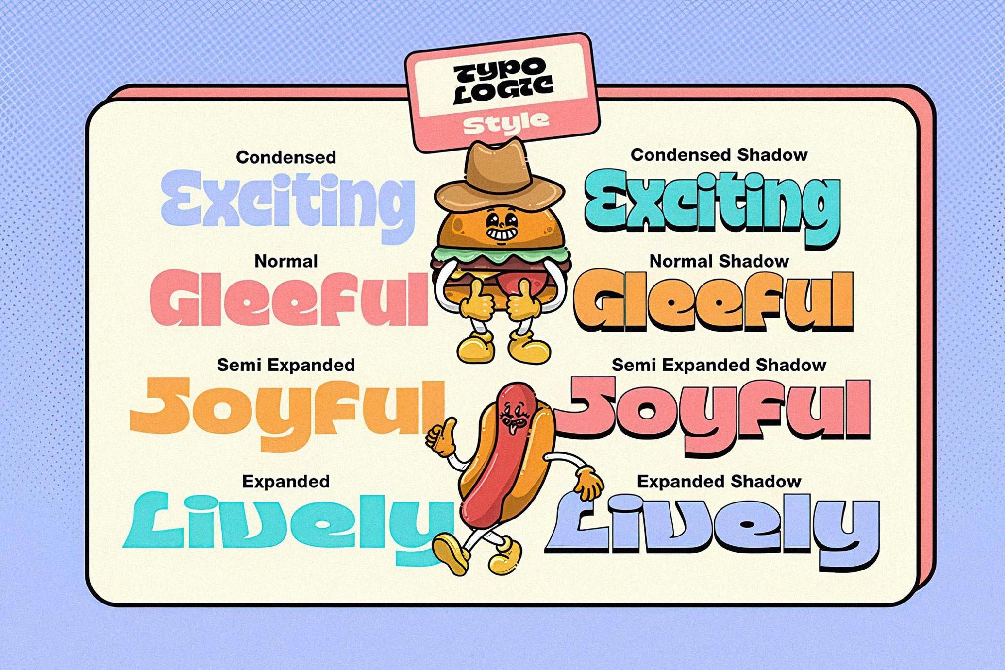 Typologic - Cartoon Family + Assets