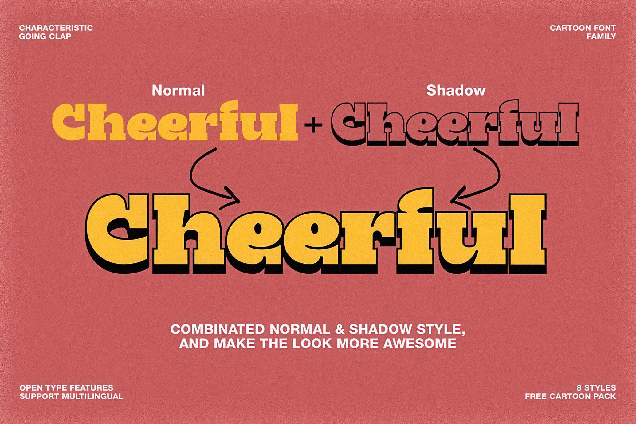 Going Clap - Slab Serif Font