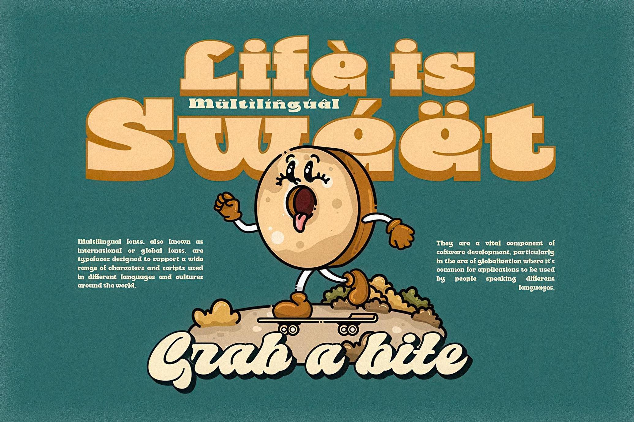 Going Clap - Slab Serif Font