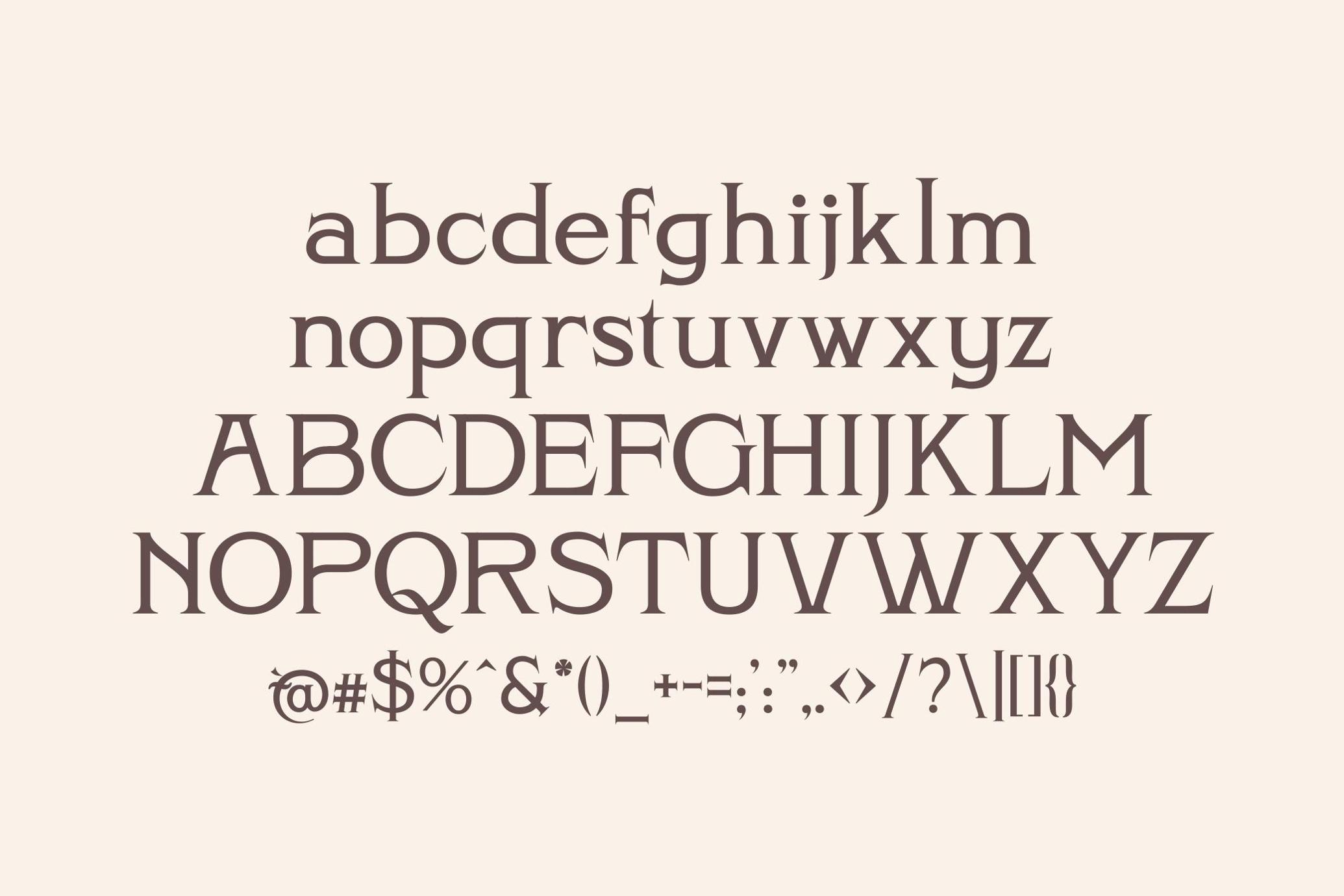 Grandline - Classy Luxury Typeface