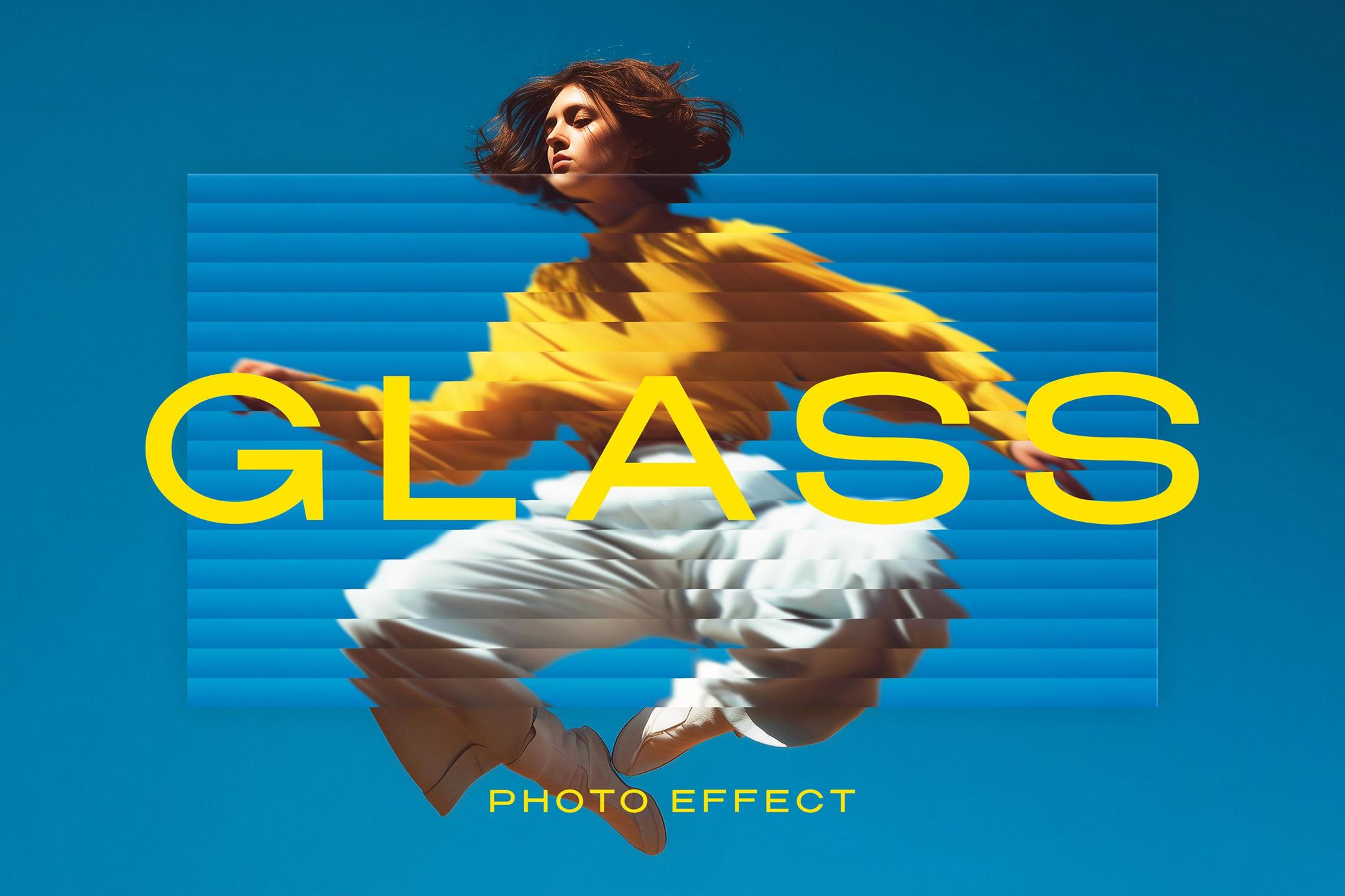 Glass Photo Effect