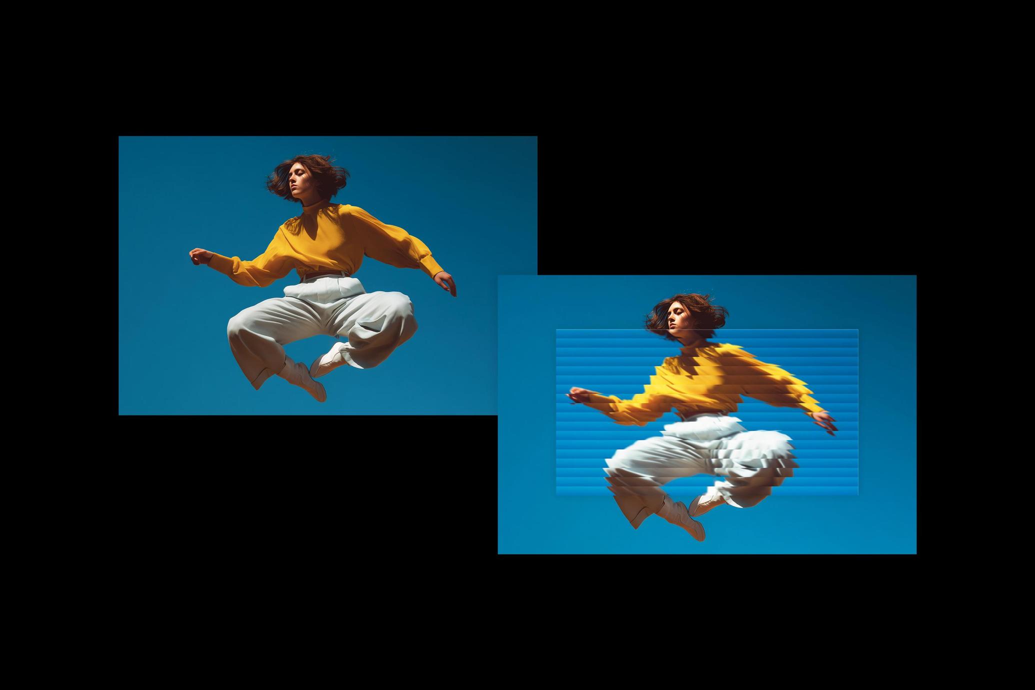 Glass Photo Effect