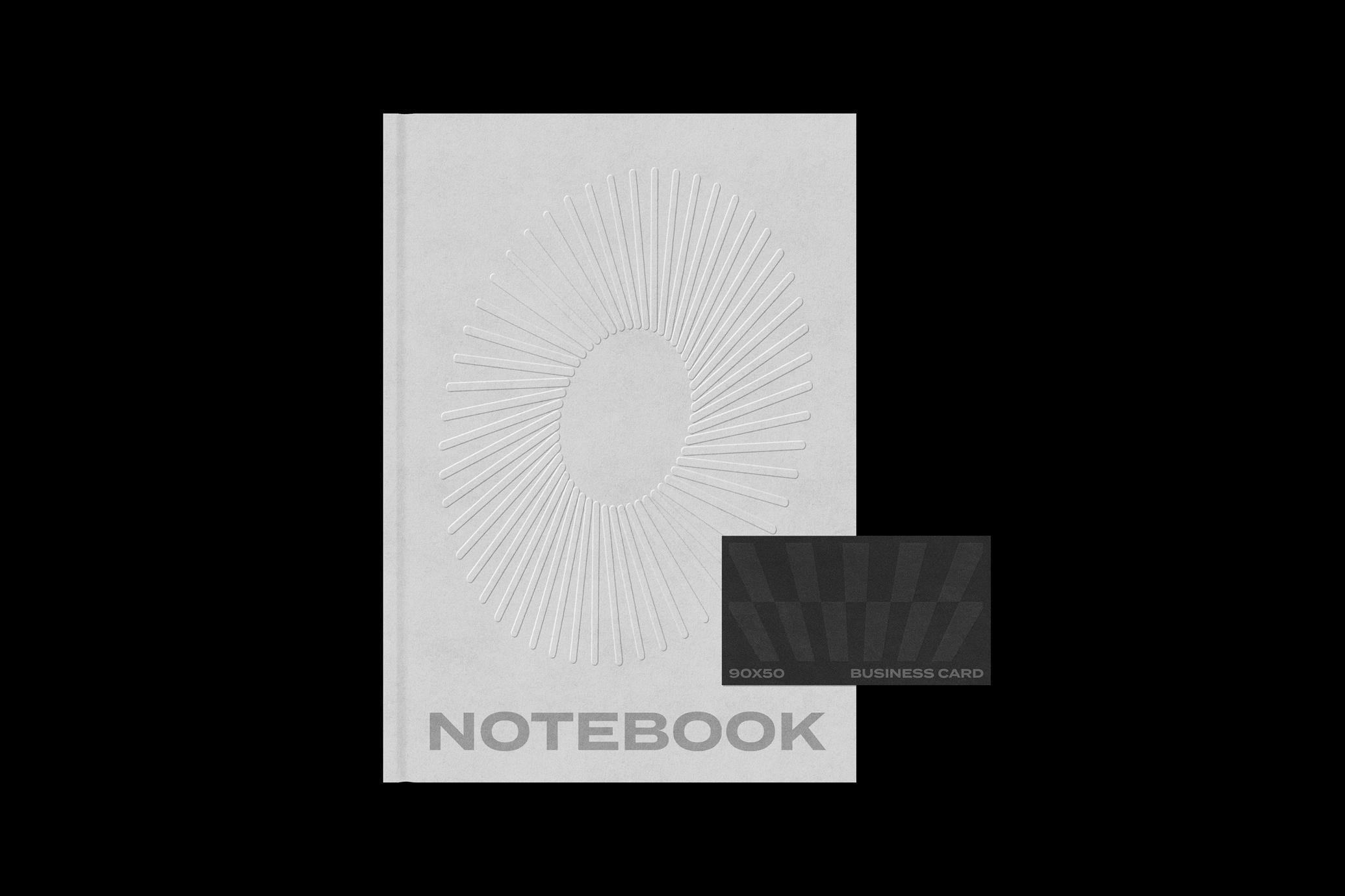 Notebook & Business Card Mockup