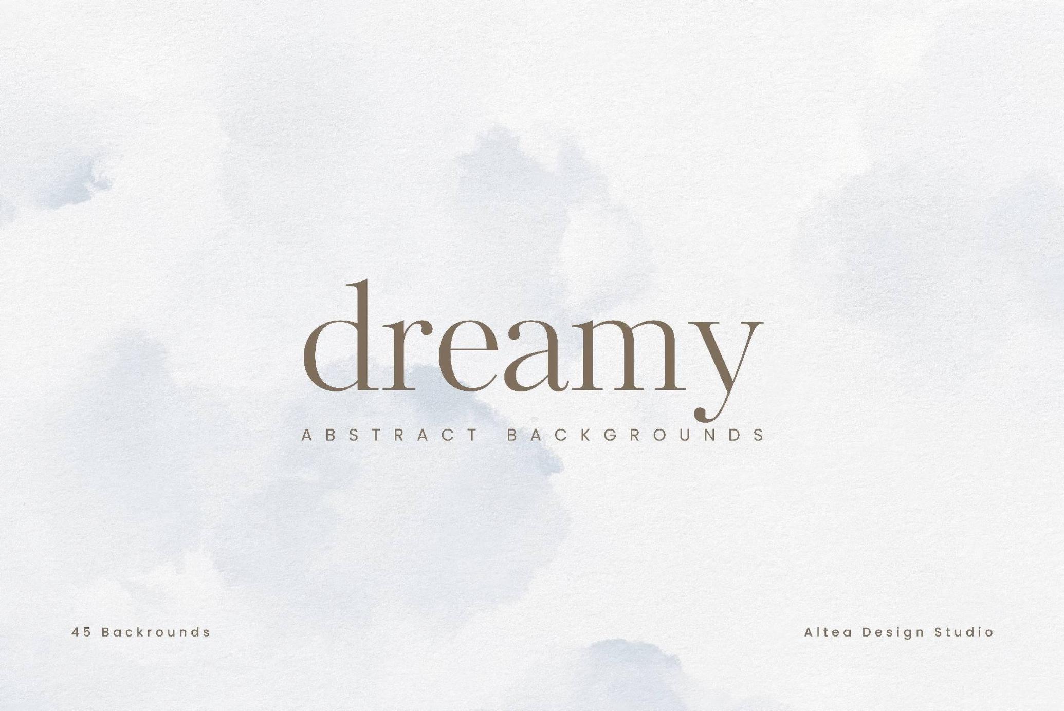 Sweat Dreams: Abstract Backgrounds