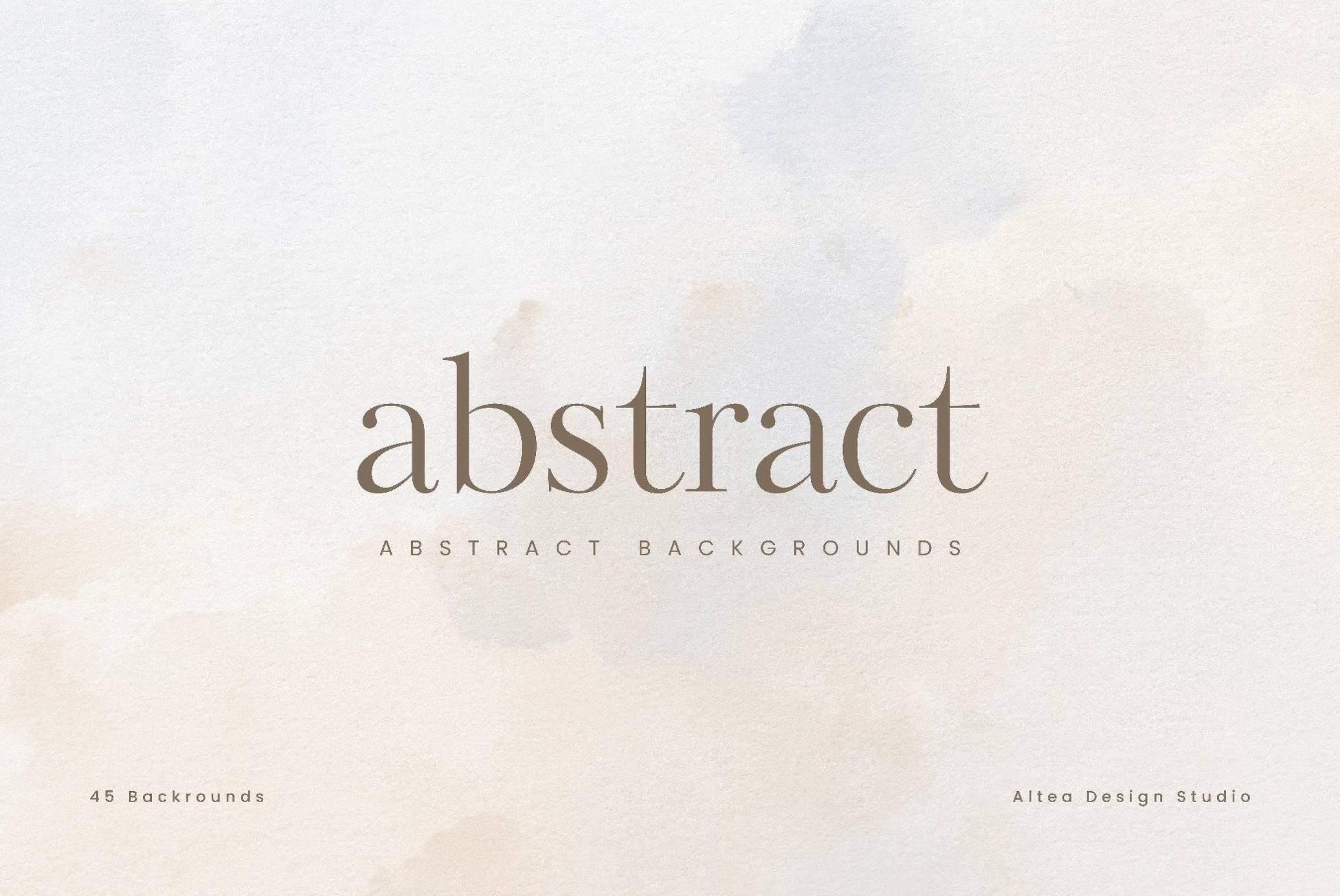 Sweat Dreams: Abstract Backgrounds