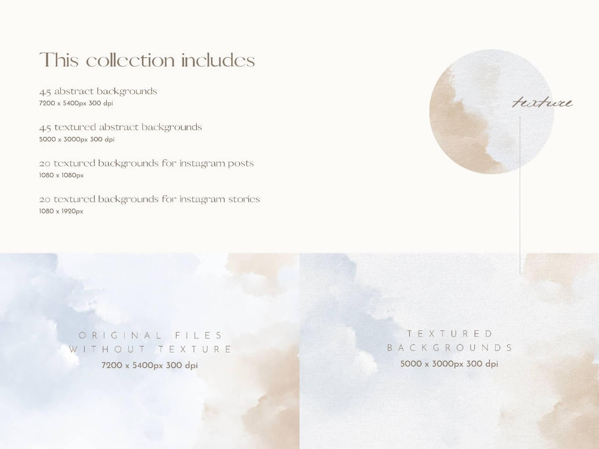 Sweat Dreams: Abstract Backgrounds