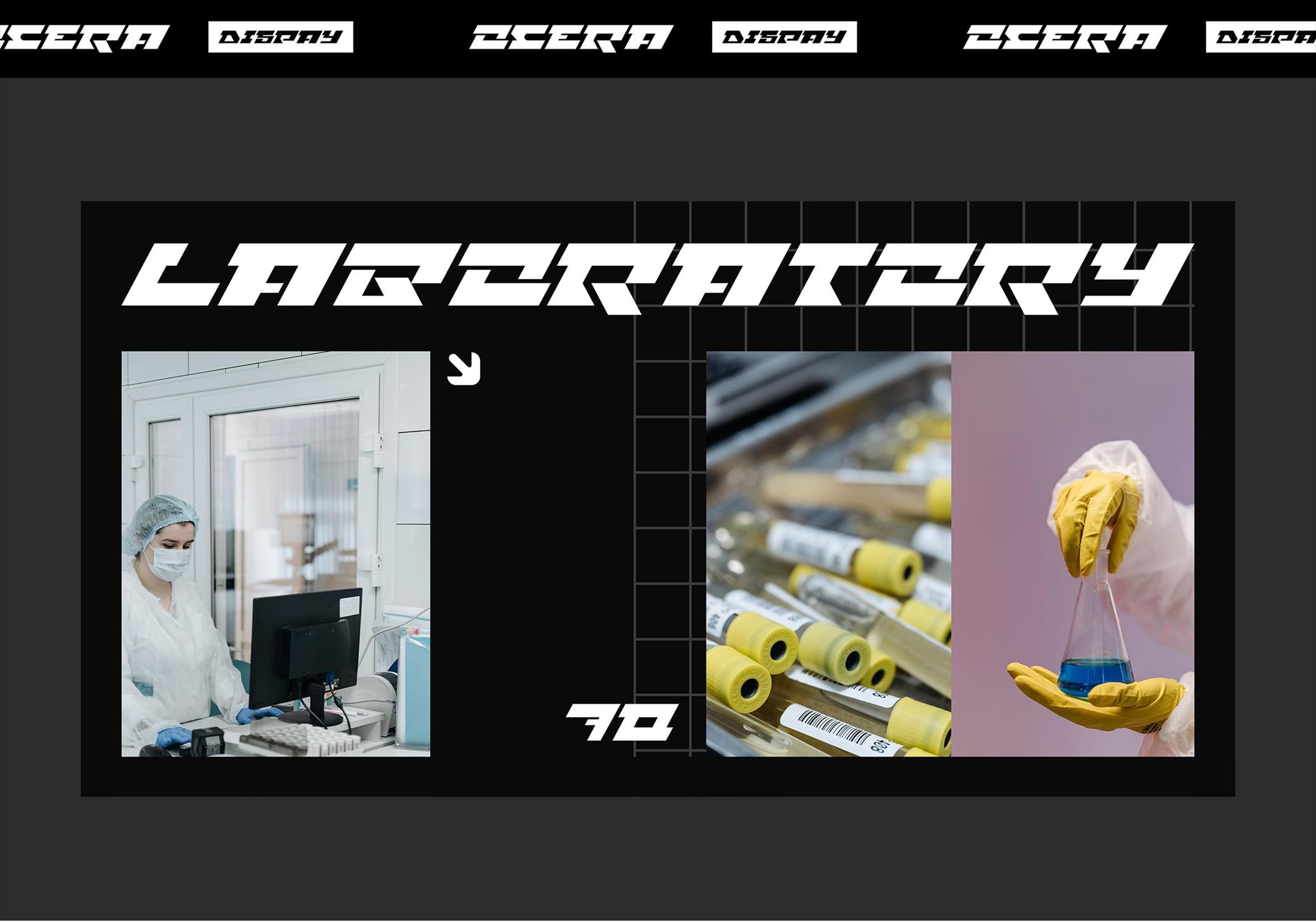 Ocera Display Font