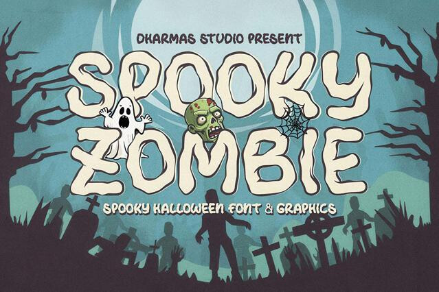Spooky Zombie - Halloween Font