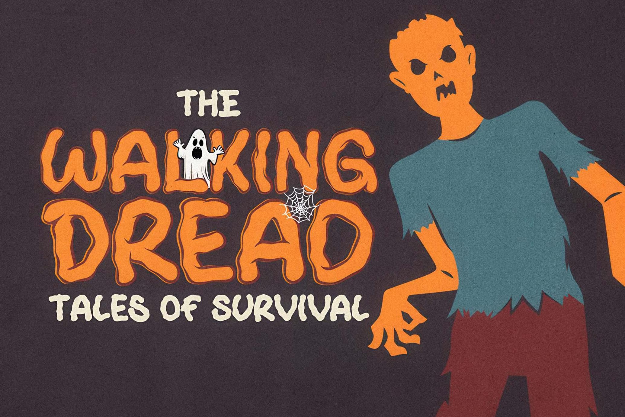Spooky Zombie - Halloween Font