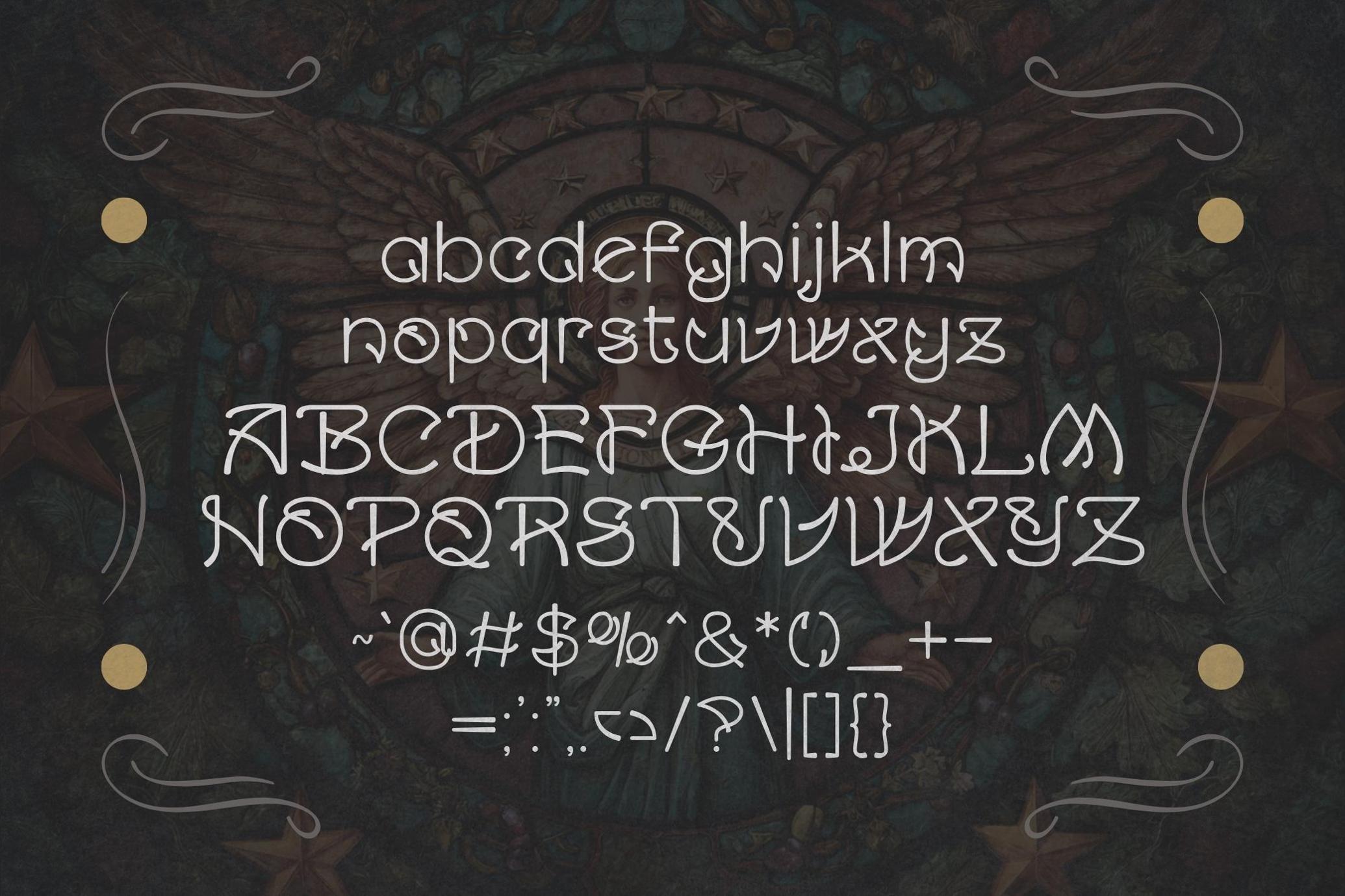 Typobelle - Antique Art Nouveau Typeface