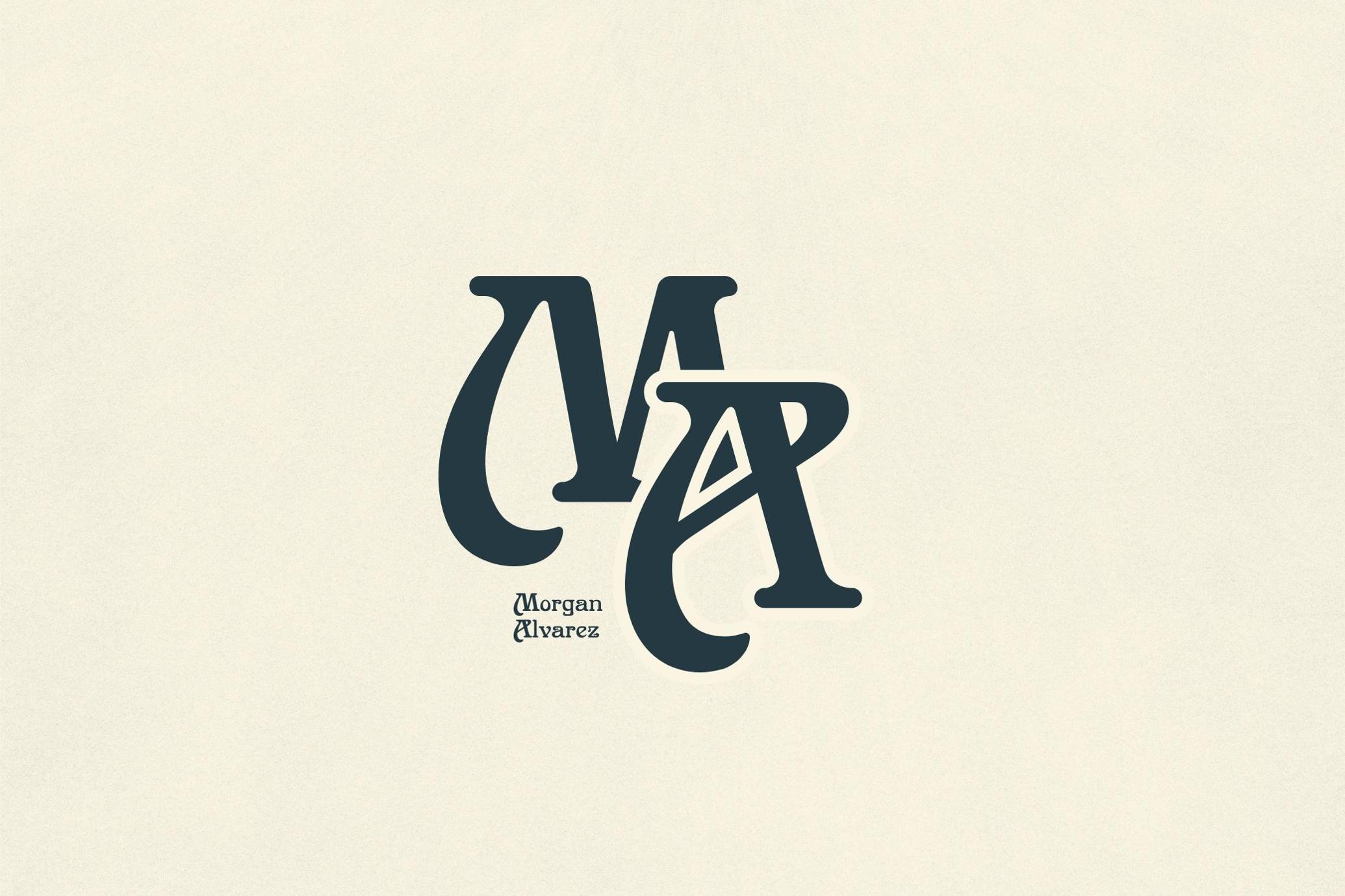 Magnolia Muse - Decortive Art Nouveau Typeface