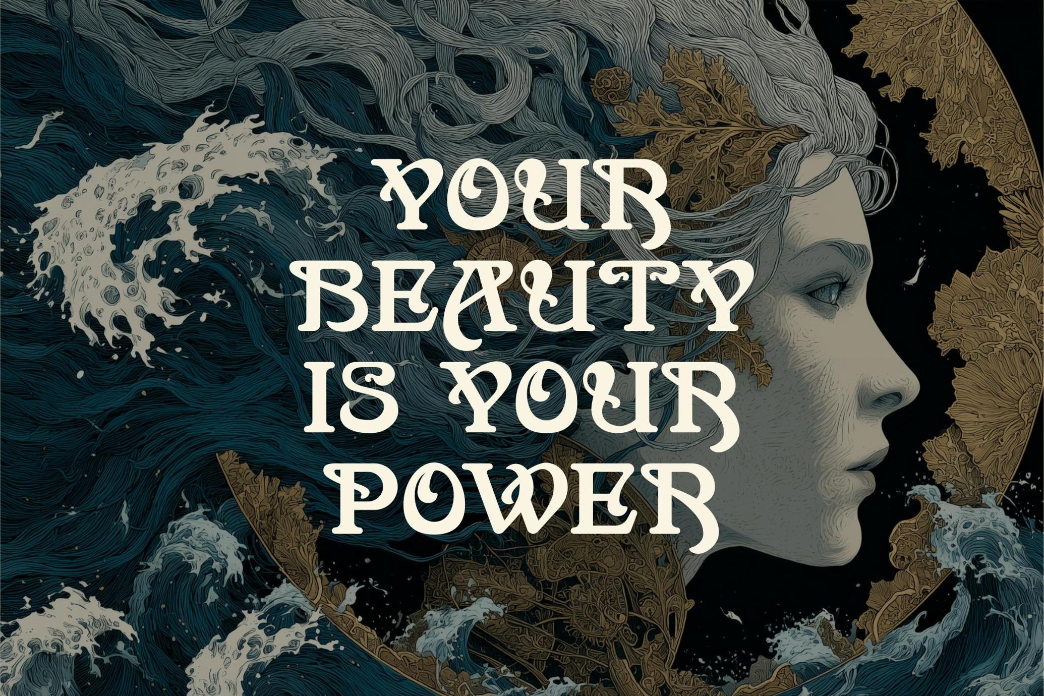 Magnolia Muse - Decortive Art Nouveau Typeface