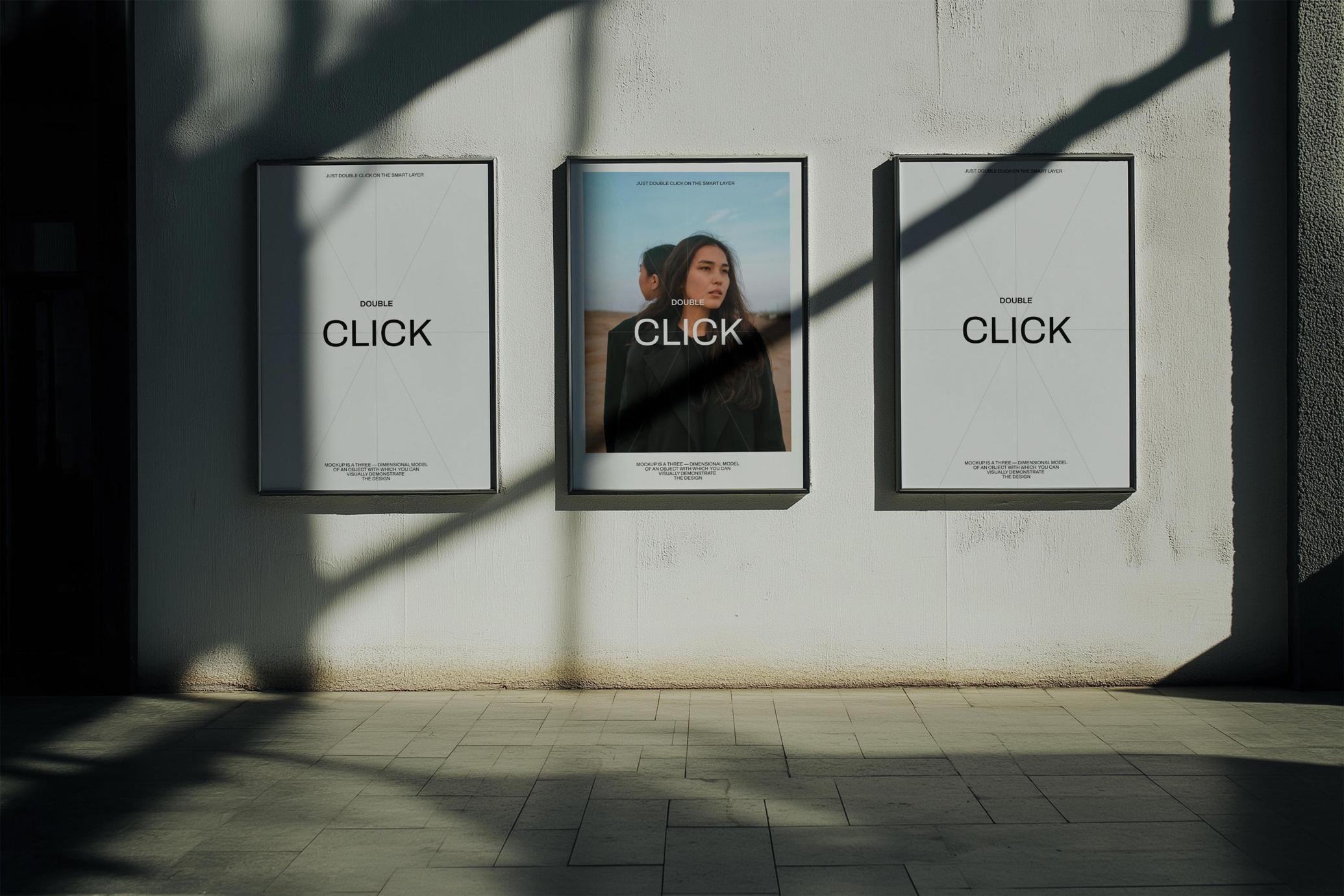 Outdoor Wall Poster Mockup