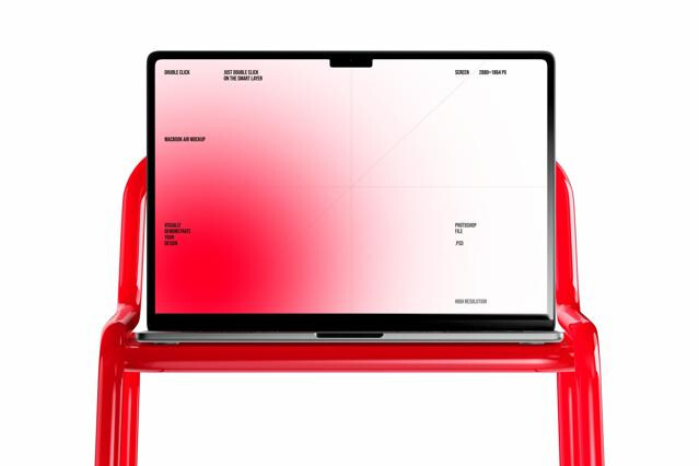 MacBook Air Mockup