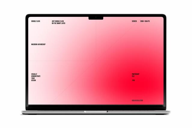 MacBook Air Mockup