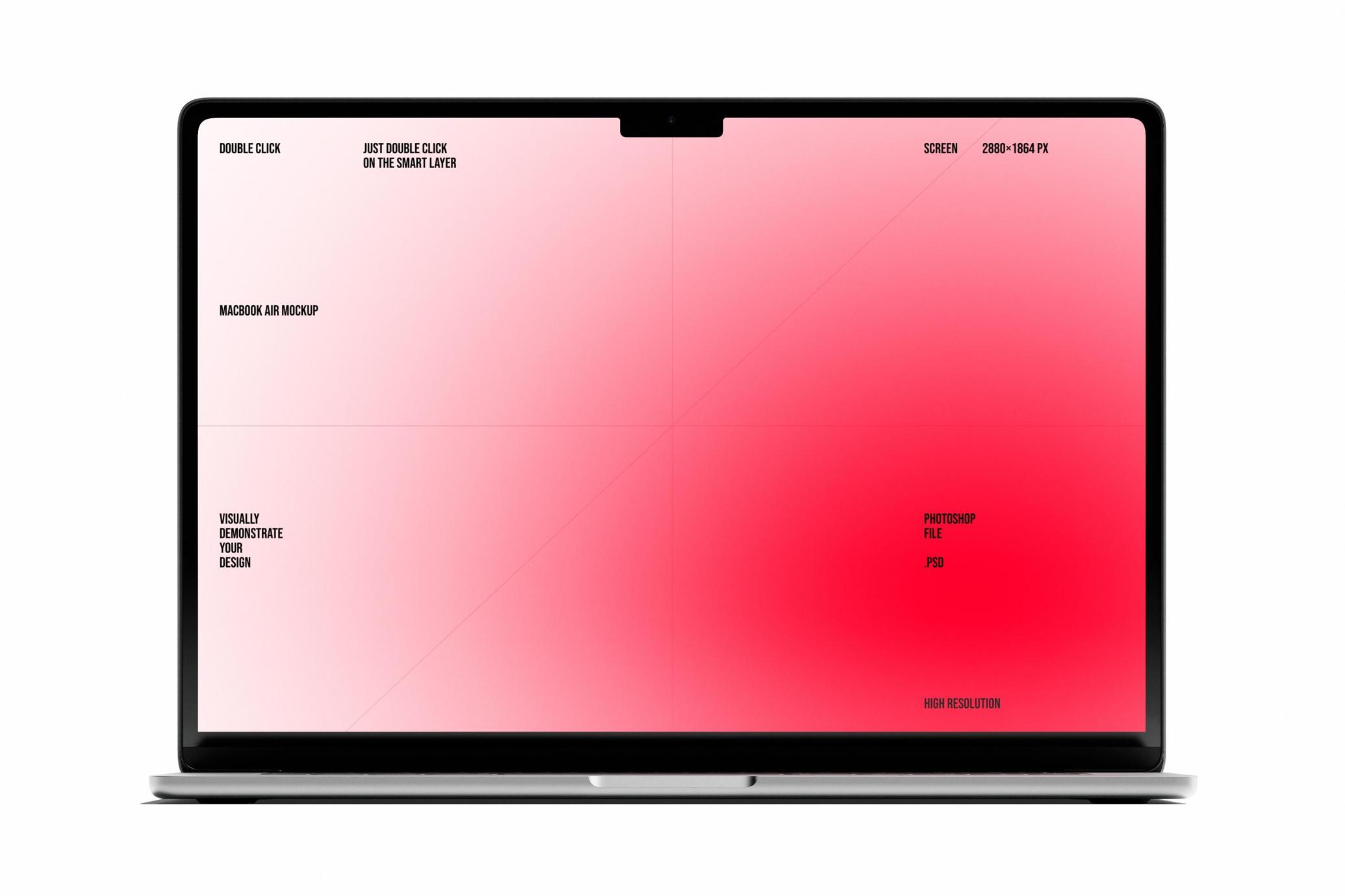MacBook Air Mockup