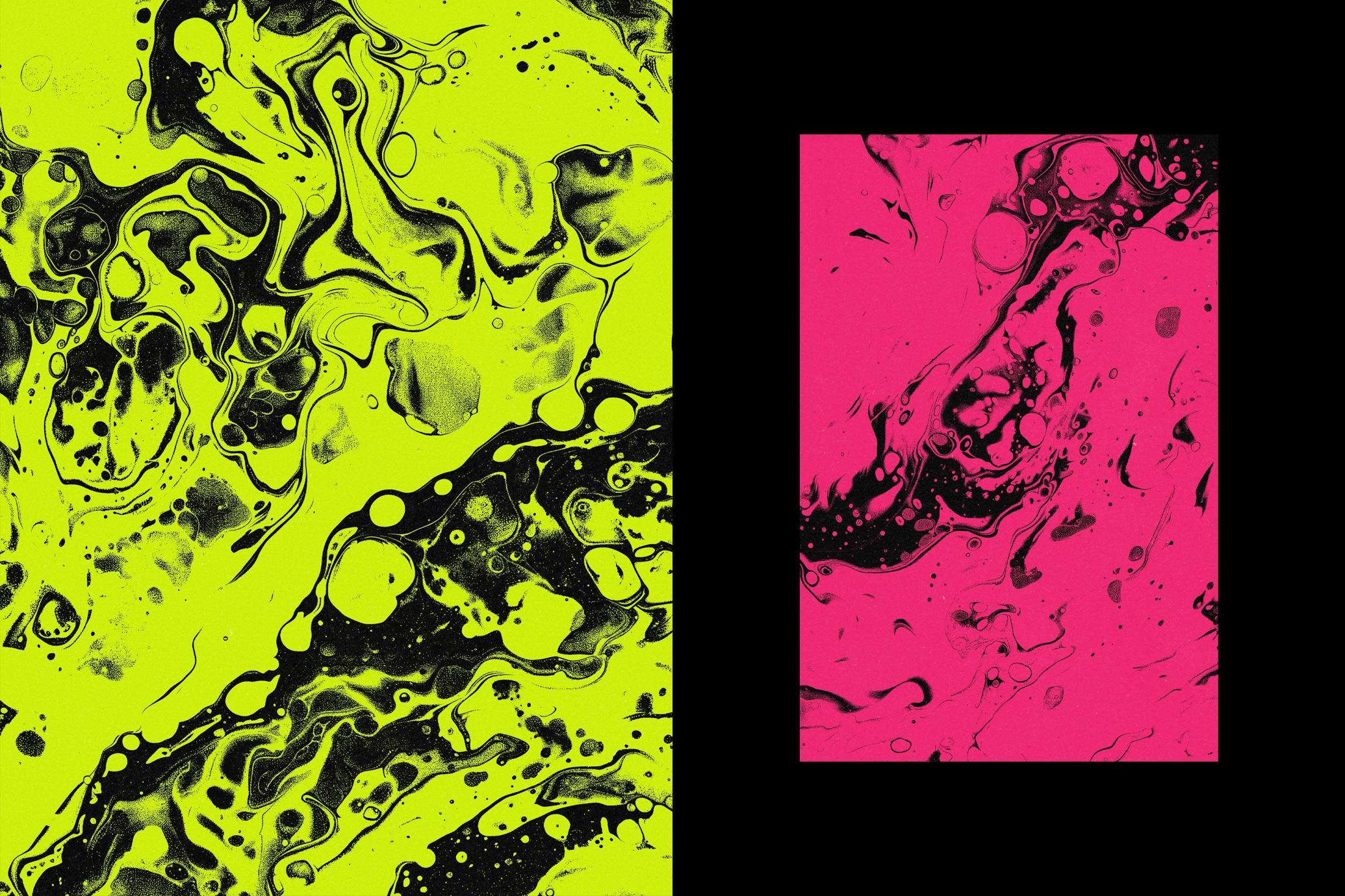 Void Foam Abstract Backgrounds Collection