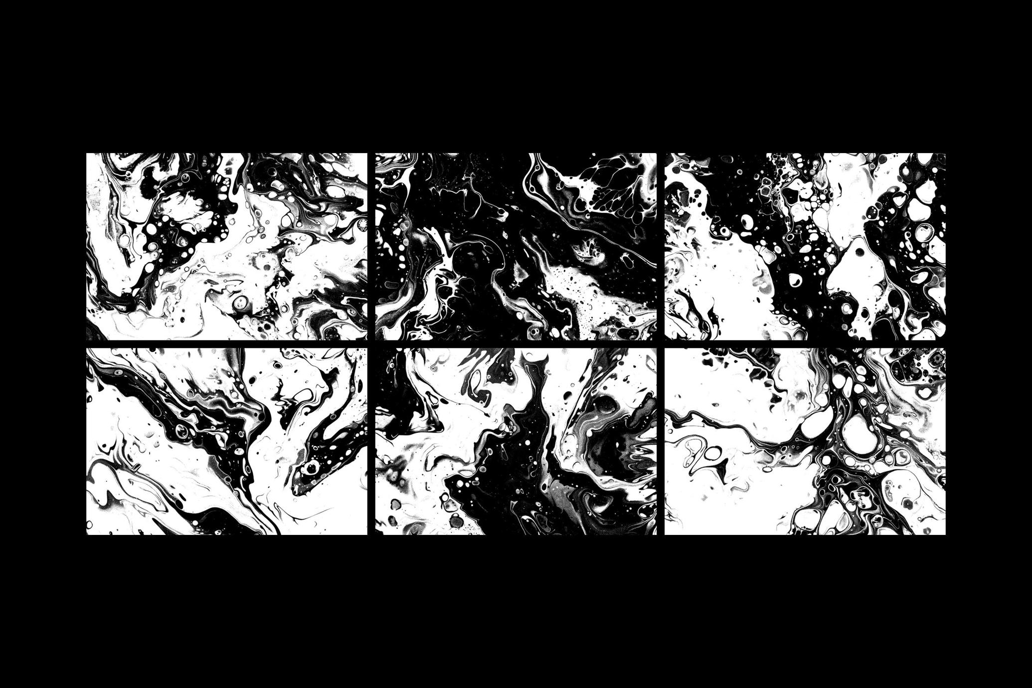 Void Foam Abstract Backgrounds Collection