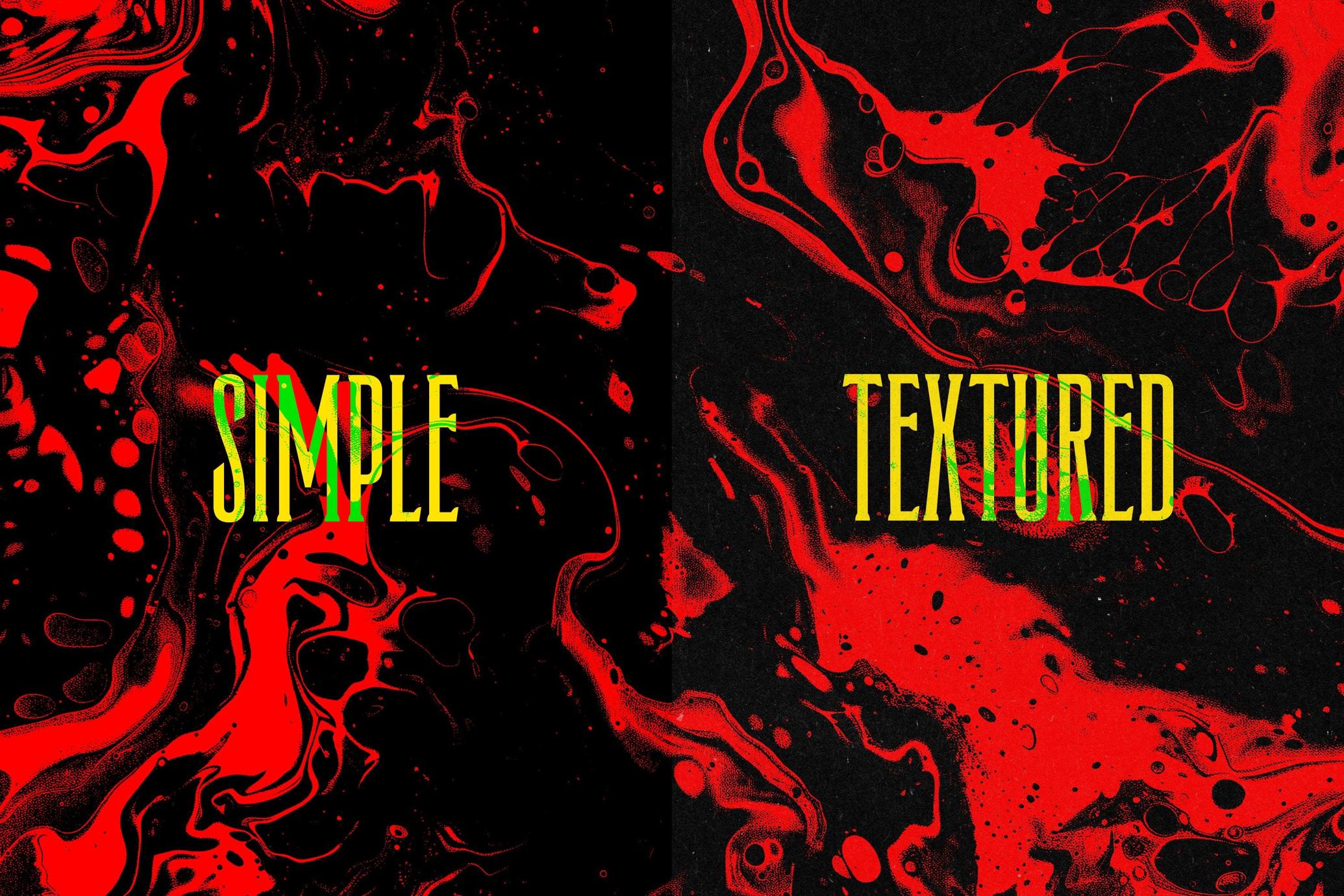 Void Foam Abstract Backgrounds Collection