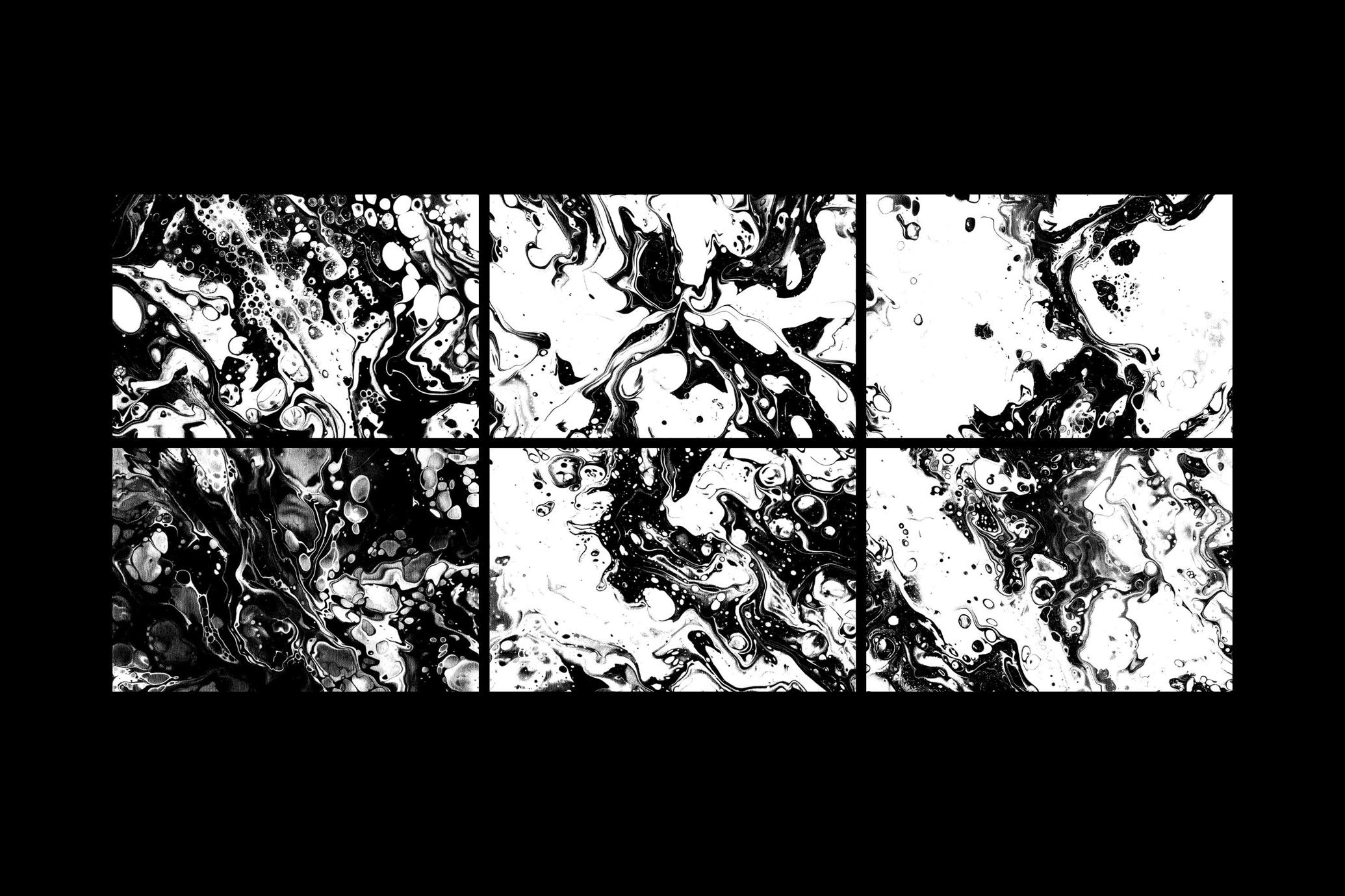 Void Foam Abstract Backgrounds Collection