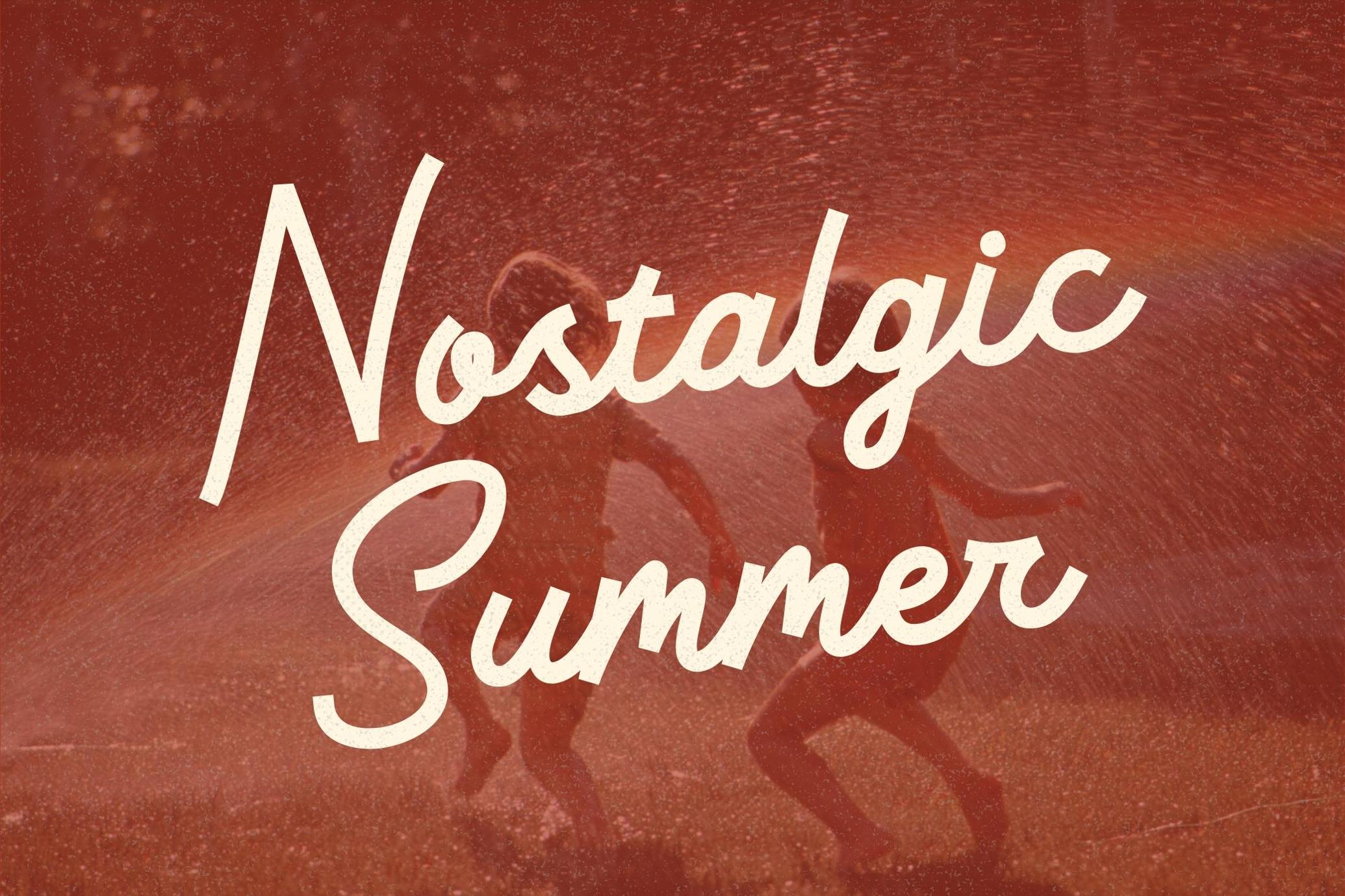 Retrogram - Vintage Monoline Script
