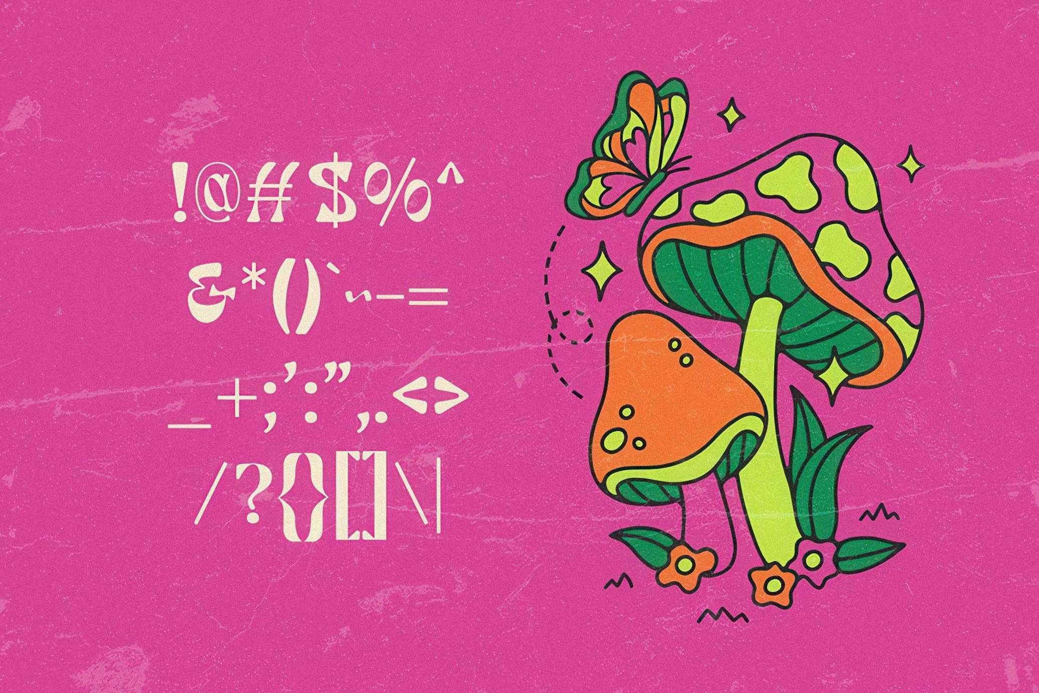 Maverick - Groovy 1960's Typeface
