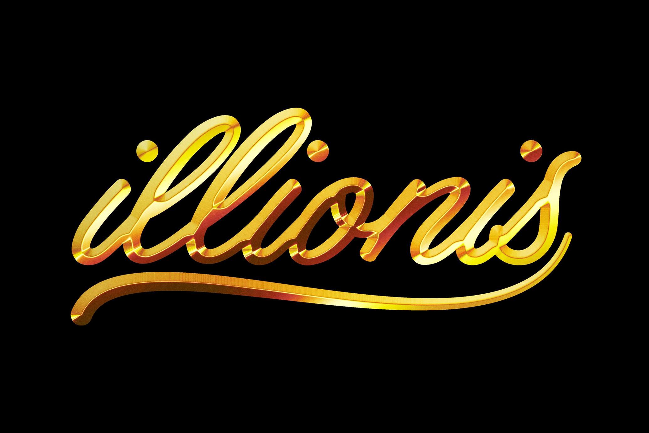 Gold Metallic Text & Logo Effect