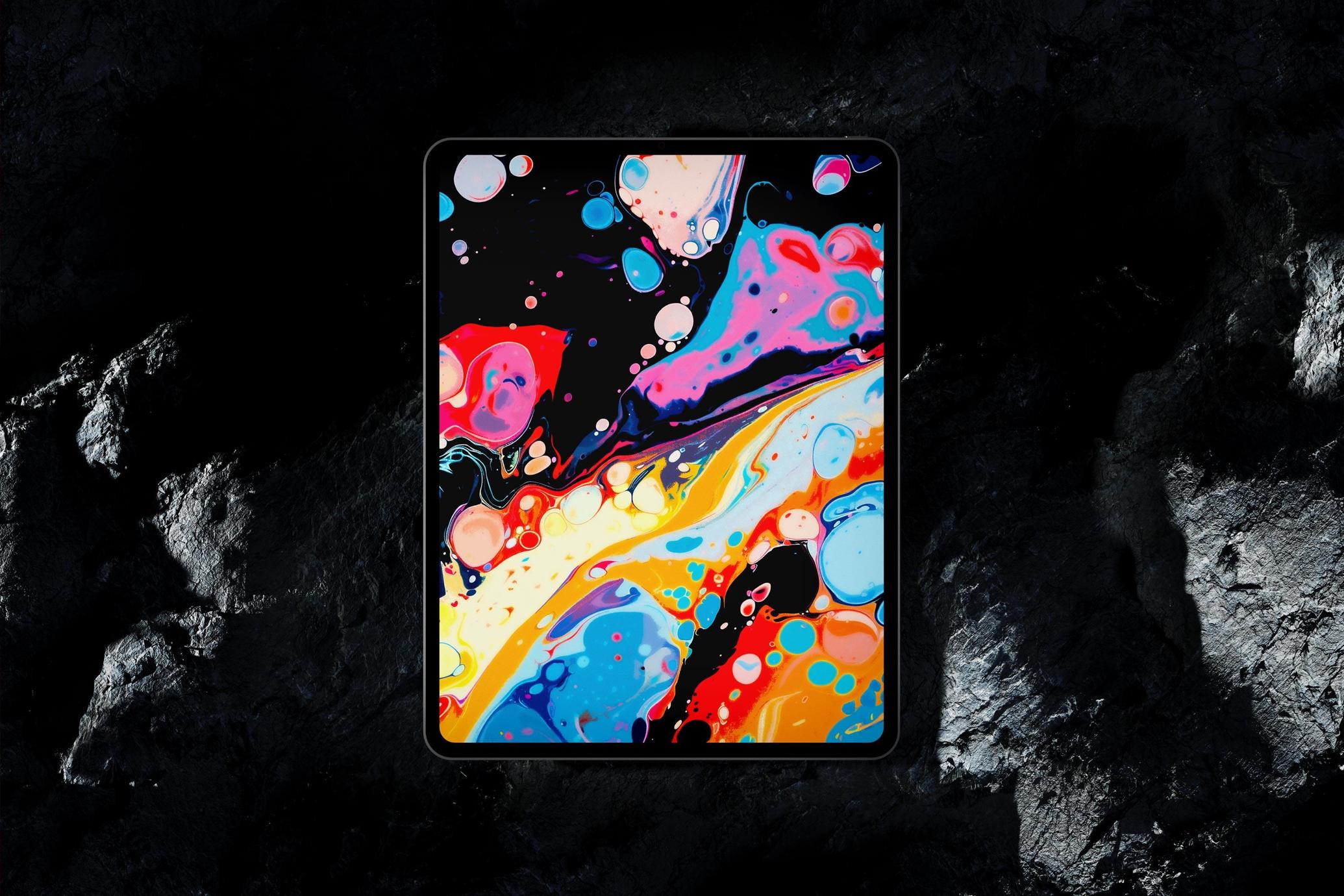 Abstract Liquid Ink Backgrounds