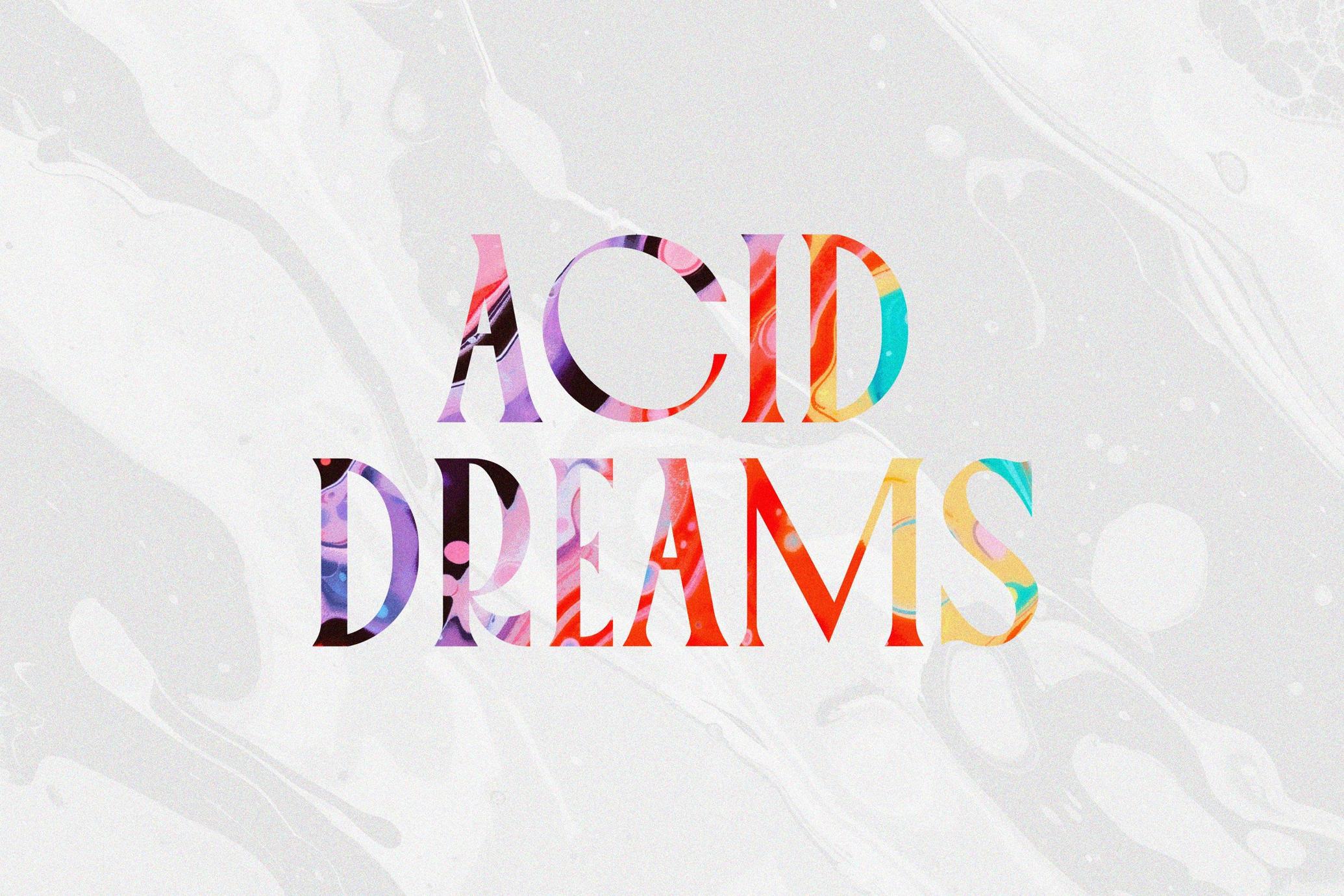 Abstract Liquid Ink Backgrounds