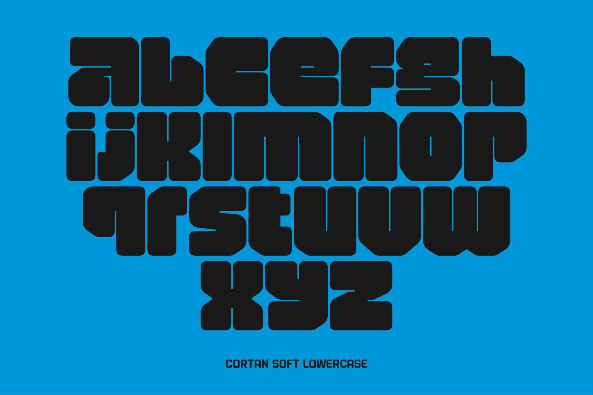 Cortan Futuristic Bold Typeface