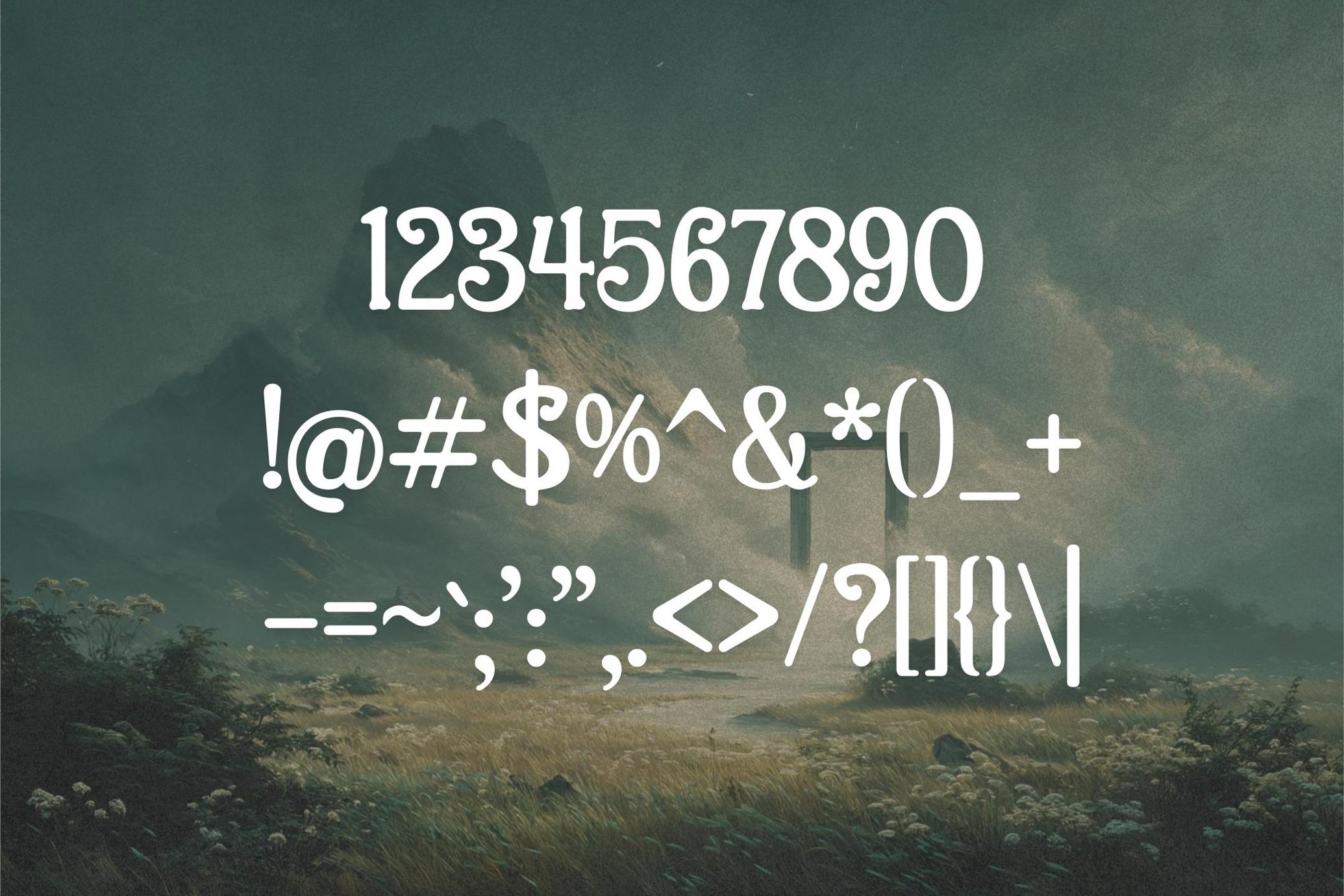 Chapman House - Vintage Fantasy Typeface