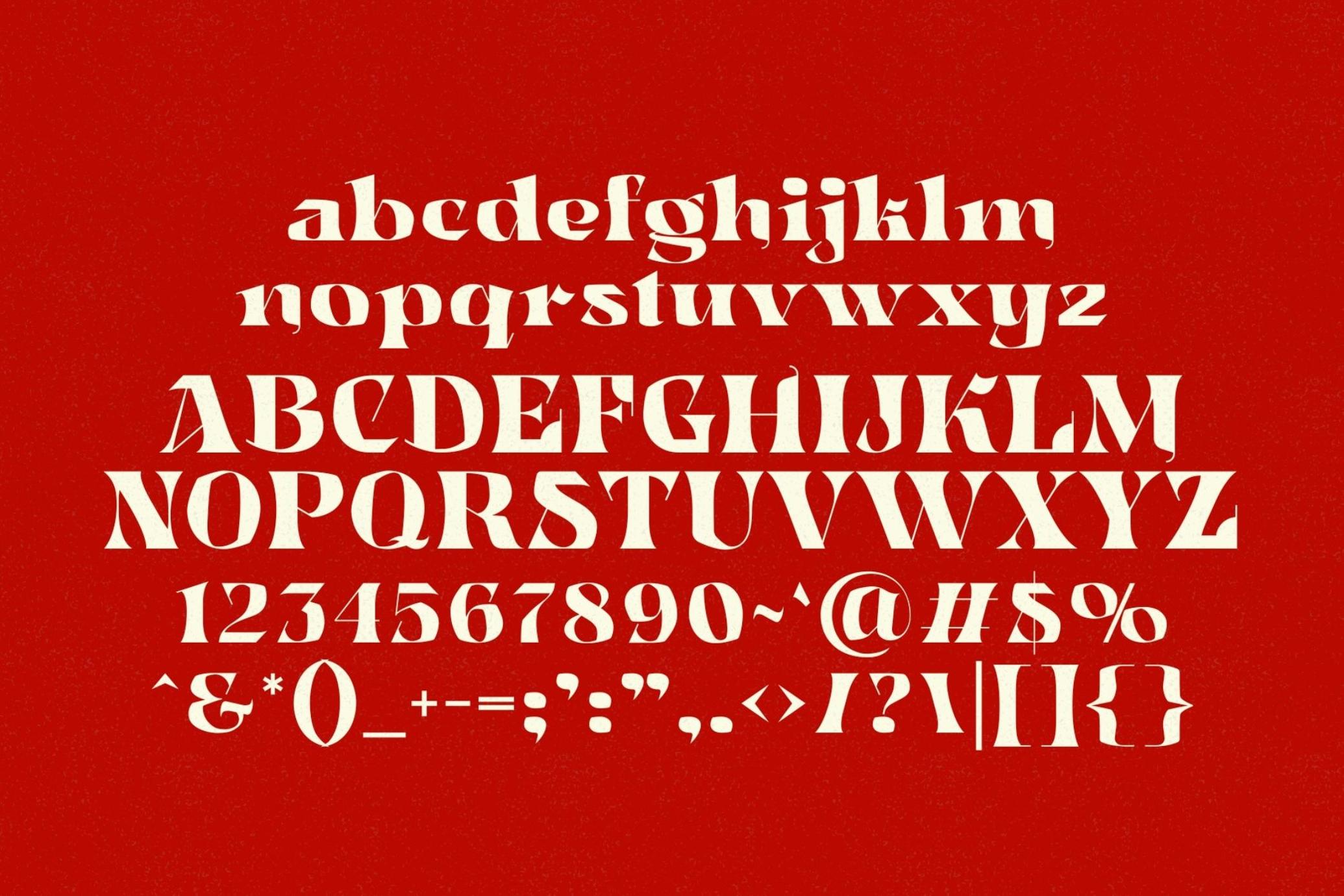 Highborn Gild - Sharp Blackletter
