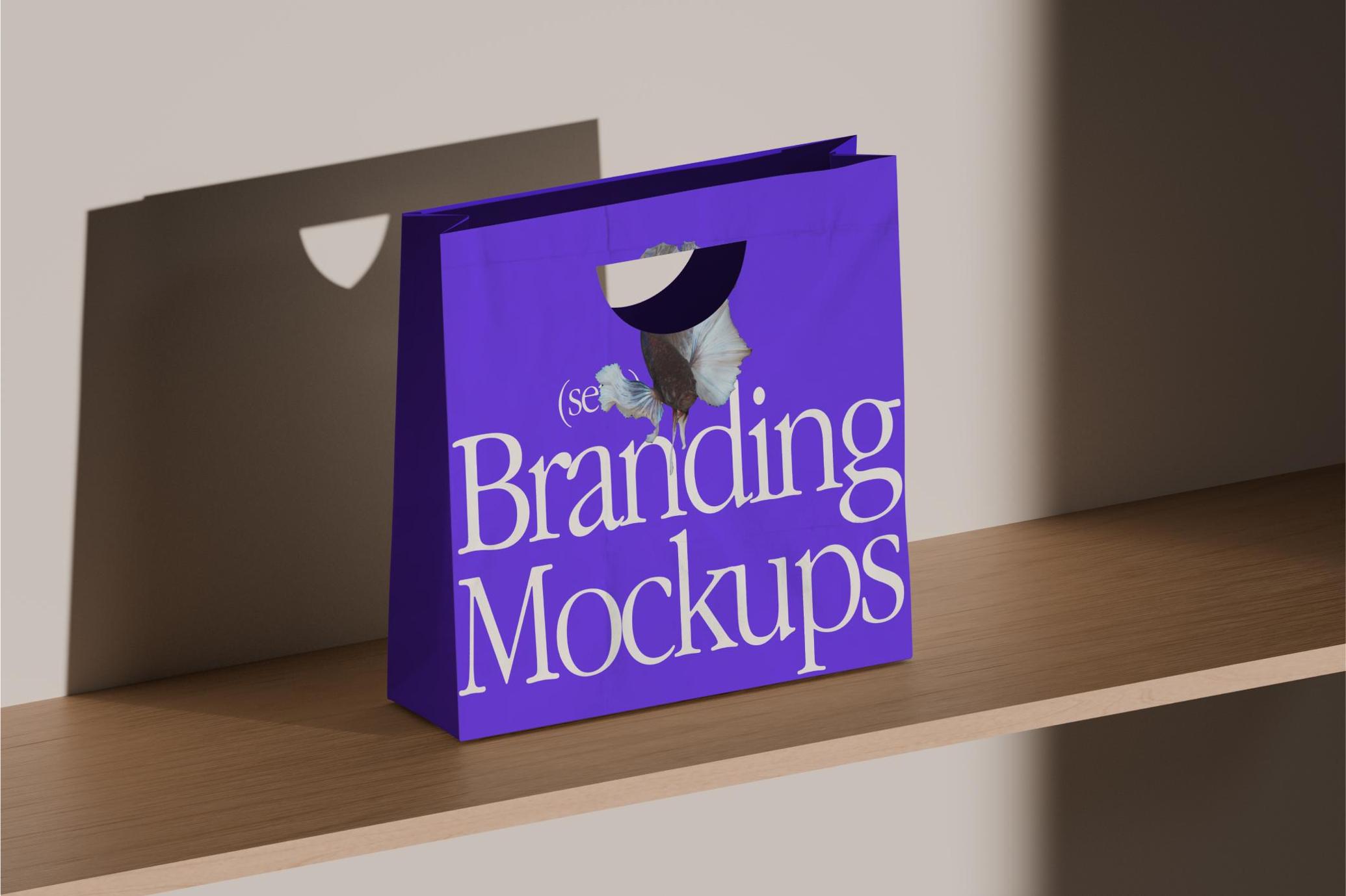 Paper Bag Mockup