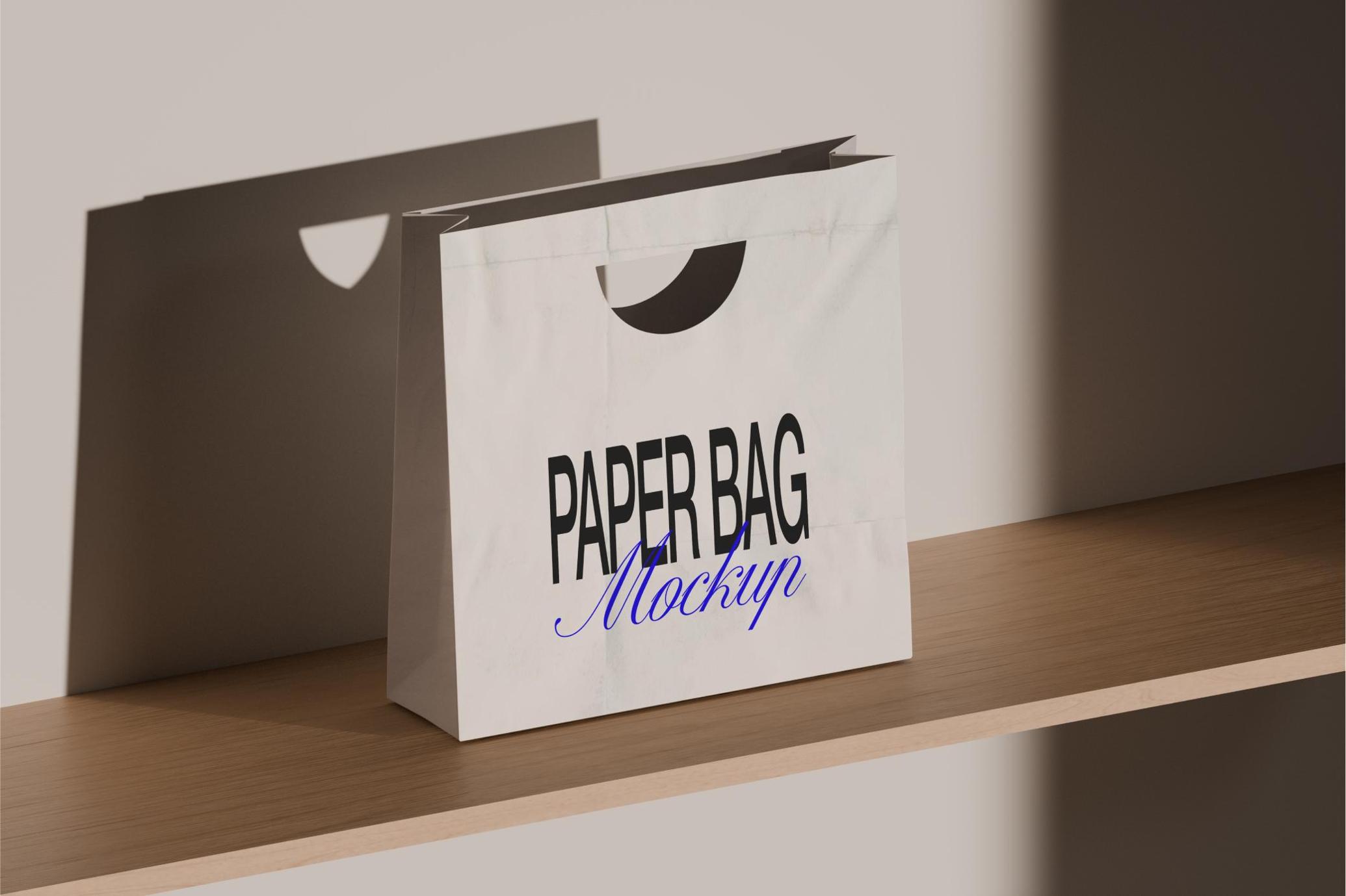 Paper Bag Mockup